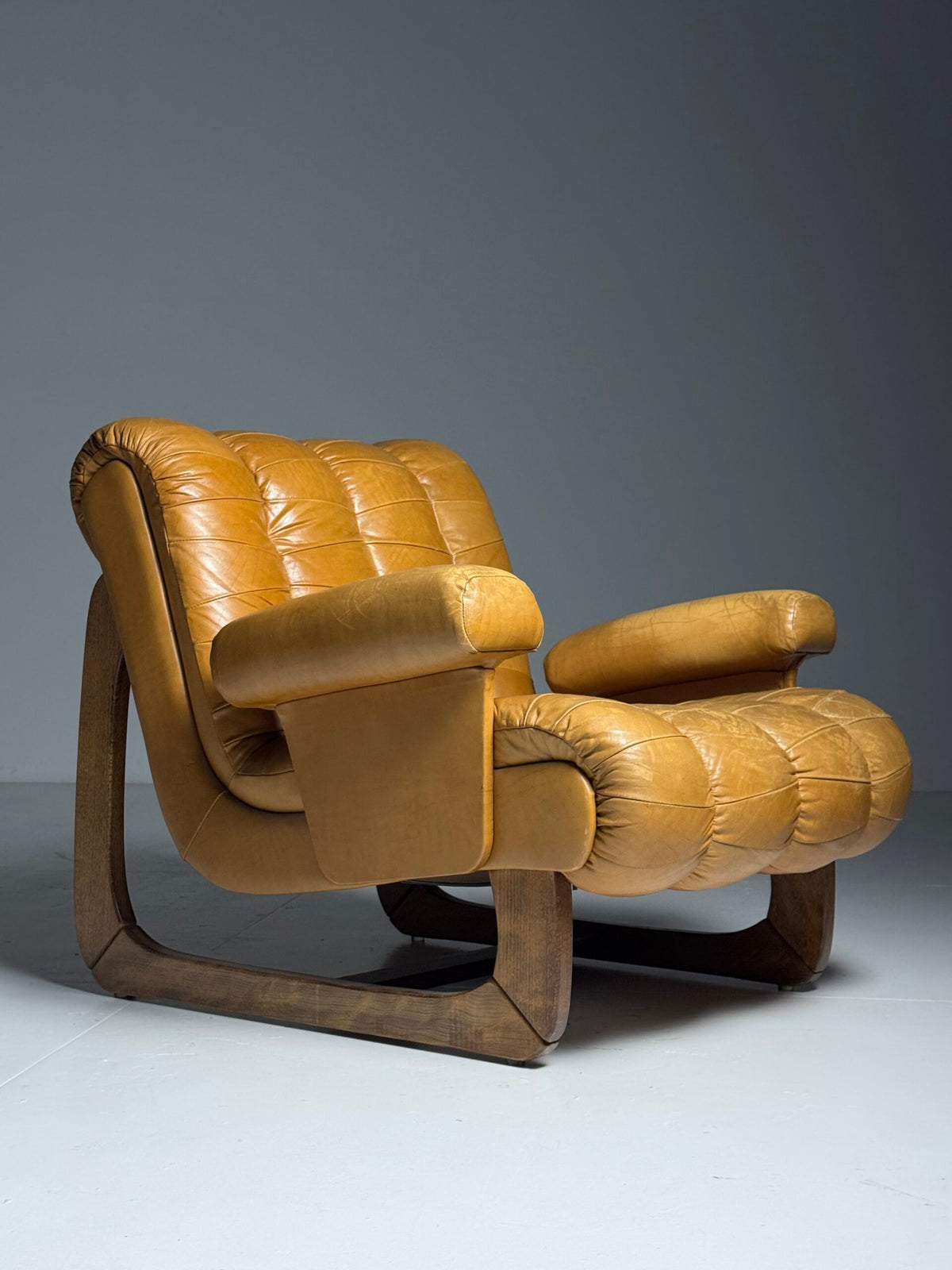 Pair of Italian Leather Armchairs, 1970 to 1980, photo 10