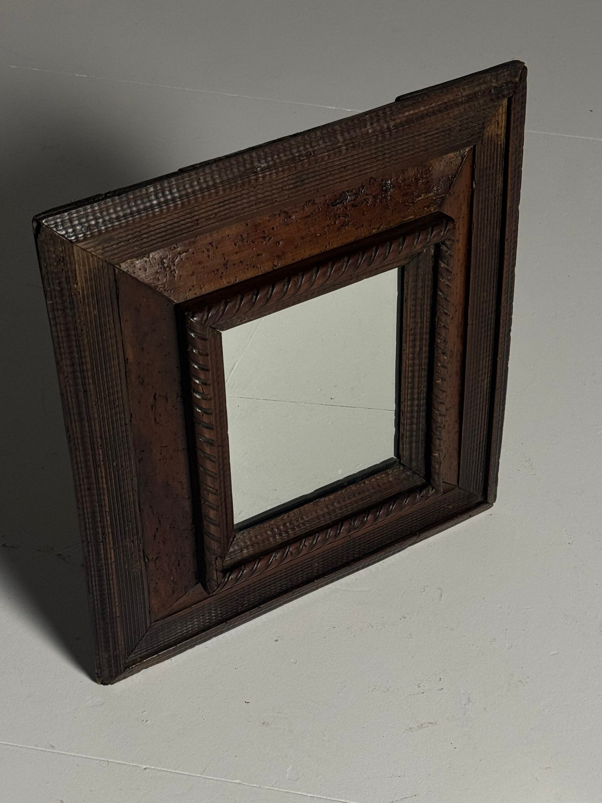 Belgian or Dutch Ripple Frame Mirror, 18th Century, photo 12