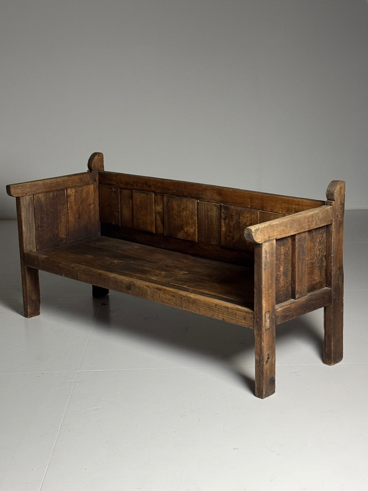 Spanish Walnut Bench, Early 20th Century, photo 15