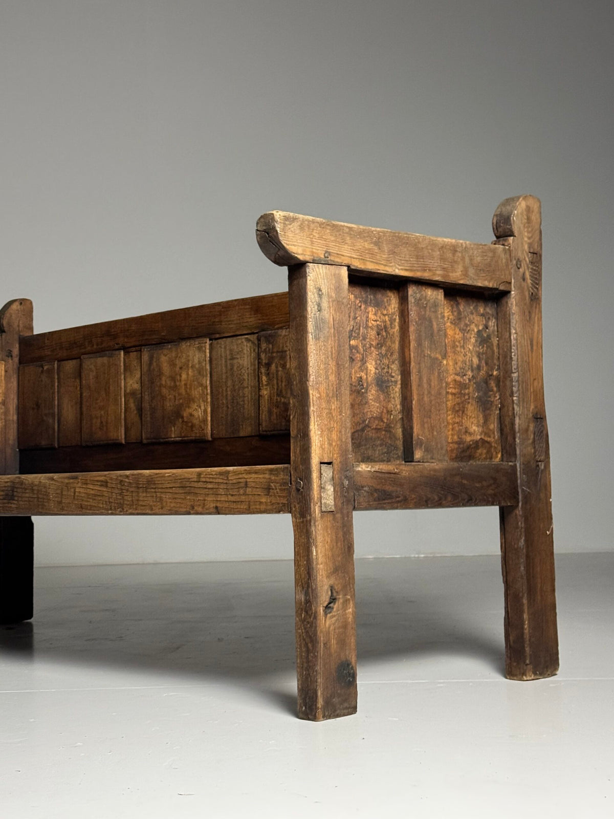 Spanish Walnut Bench, Early 20th Century, photo 13