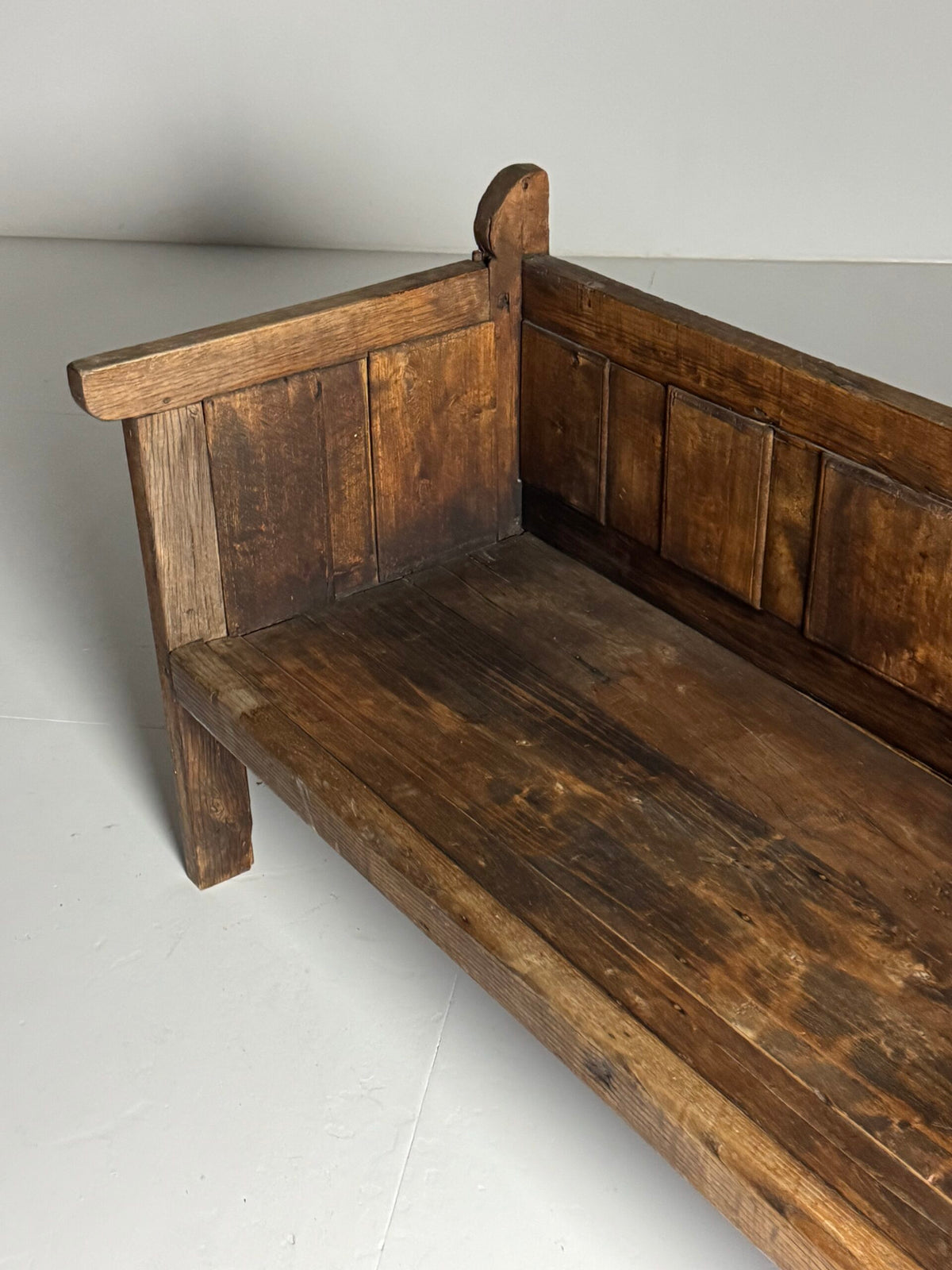 Spanish Walnut Bench, Early 20th Century, photo 11