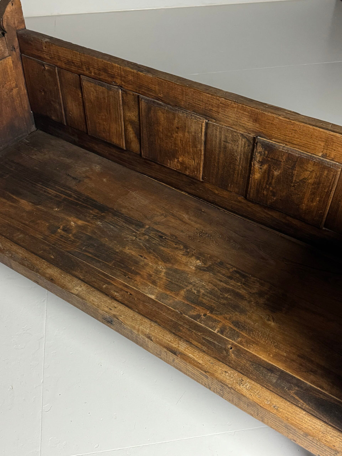 Spanish Walnut Bench, Early 20th Century, photo 10