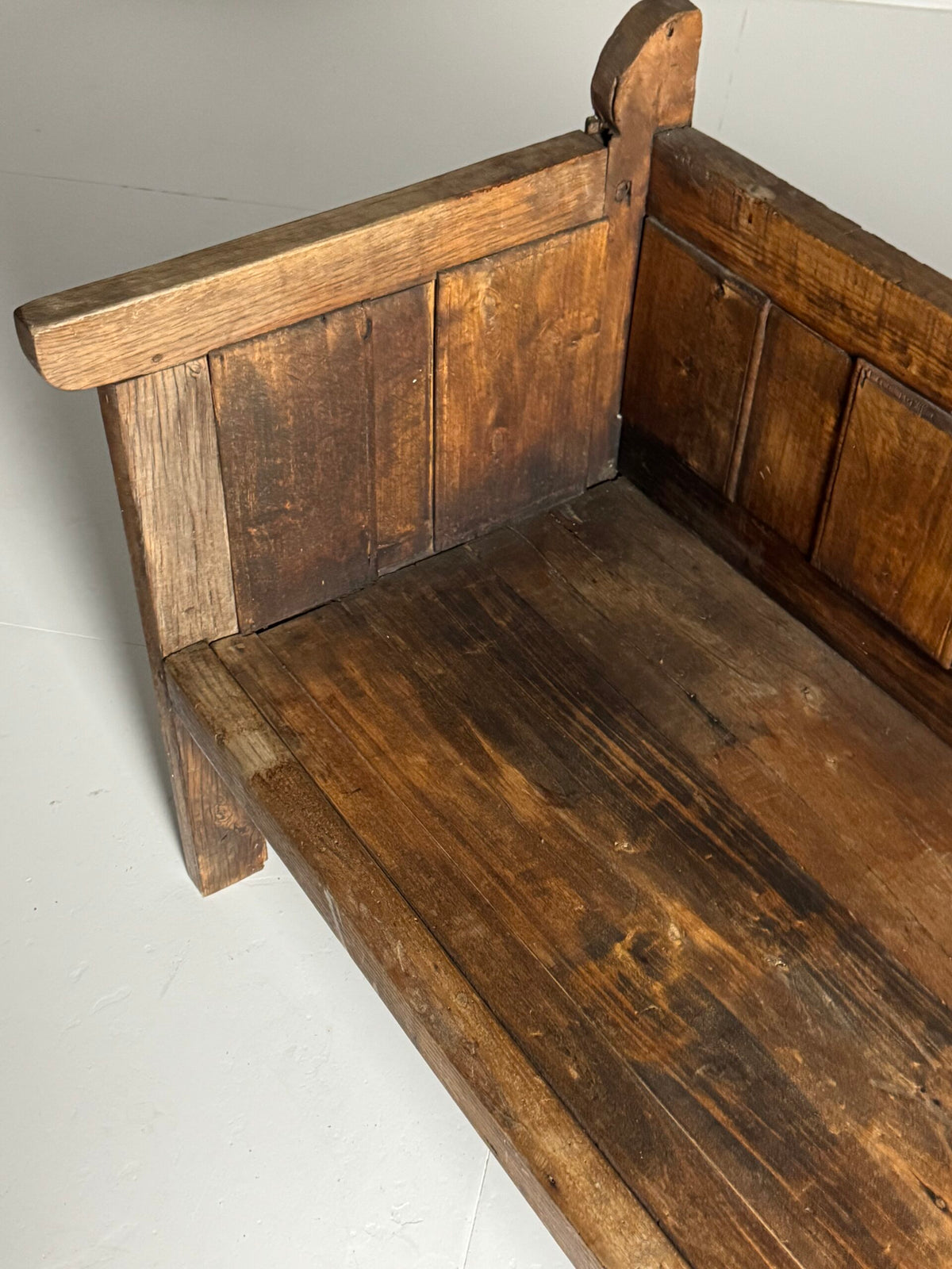 Spanish Walnut Bench, Early 20th Century, photo 6