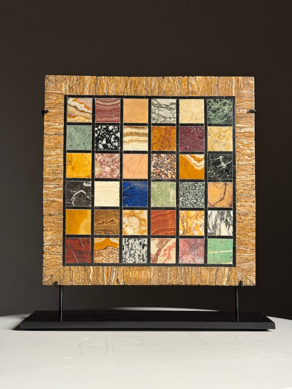 Grand Tour Marble Specimen Tablet, Italy, 1800 to 1830, photo 10