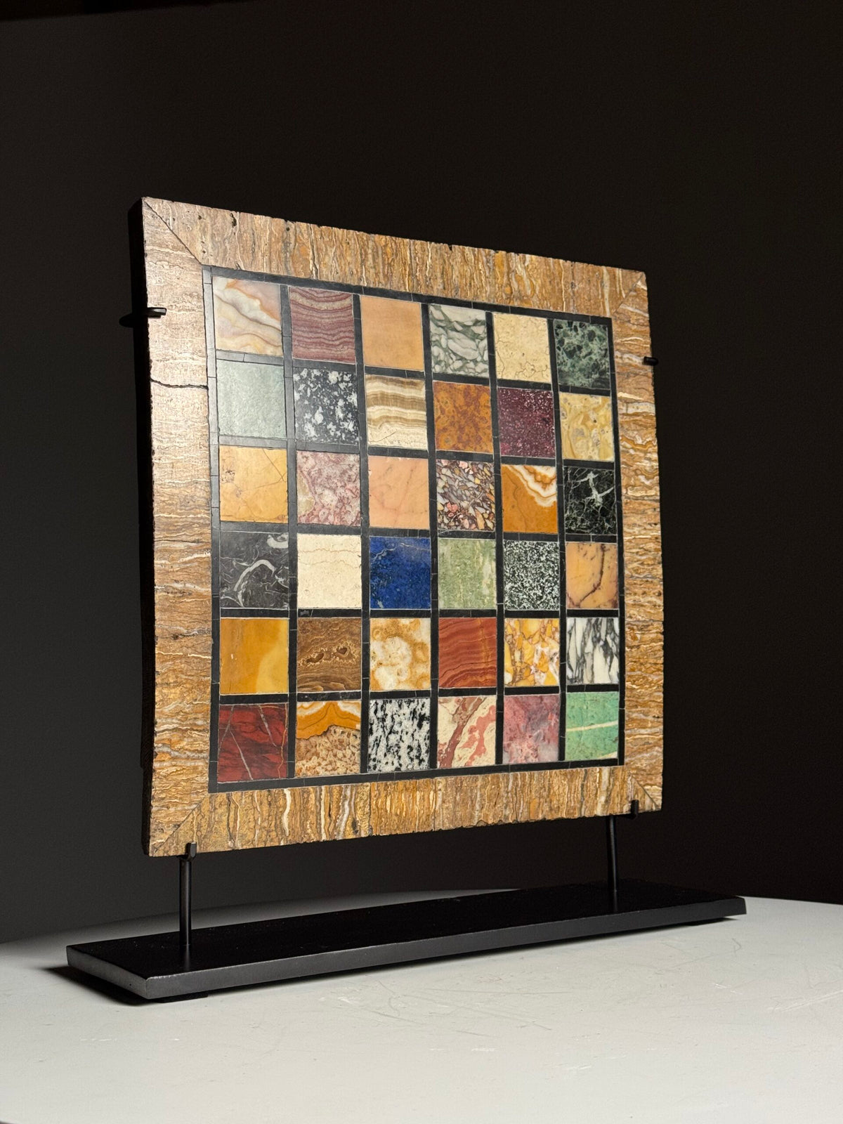 Grand Tour Marble Specimen Tablet, Italy, 1800 to 1830, photo 13