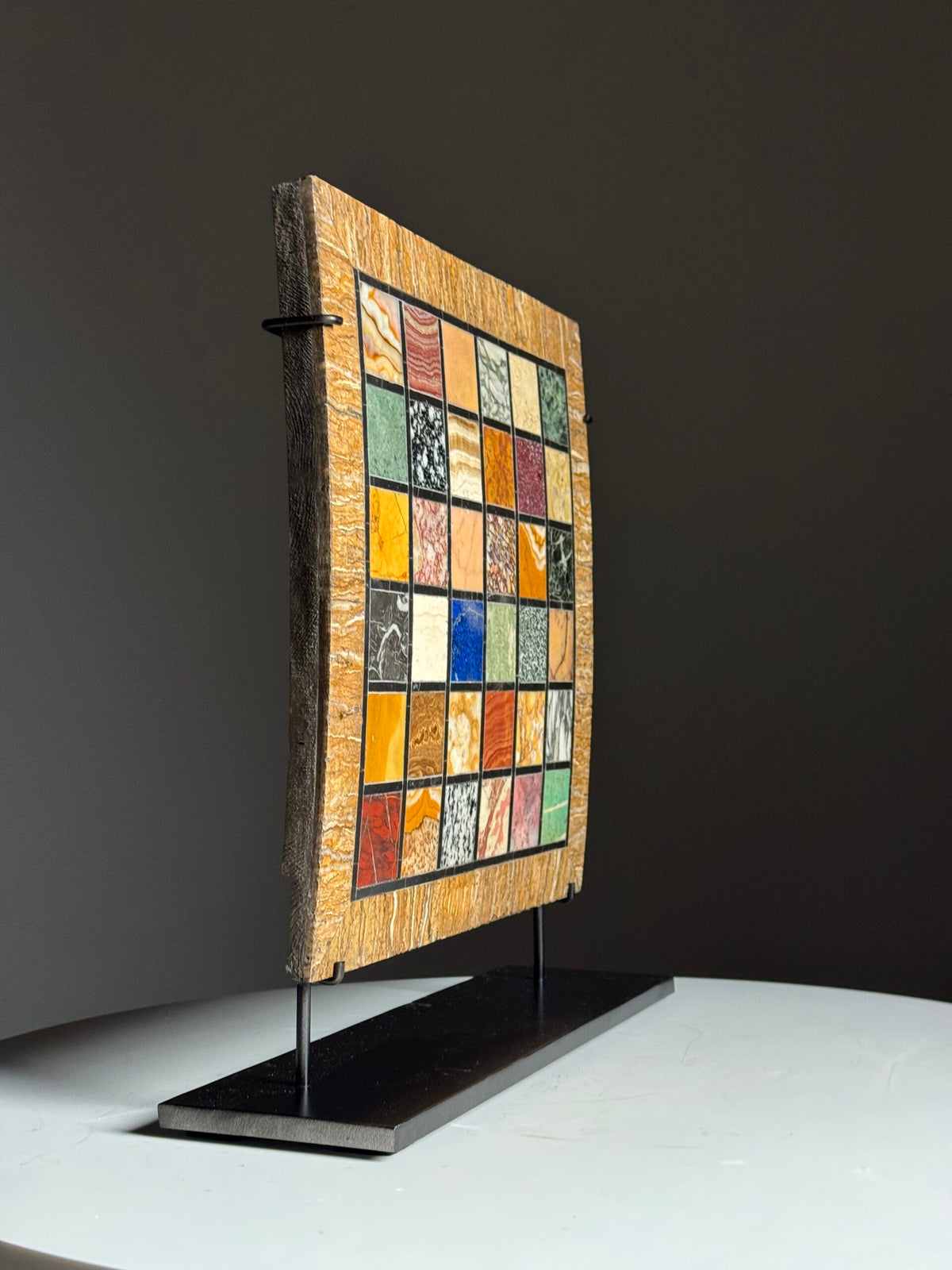 Grand Tour Marble Specimen Tablet, Italy, 1800 to 1830, photo 11