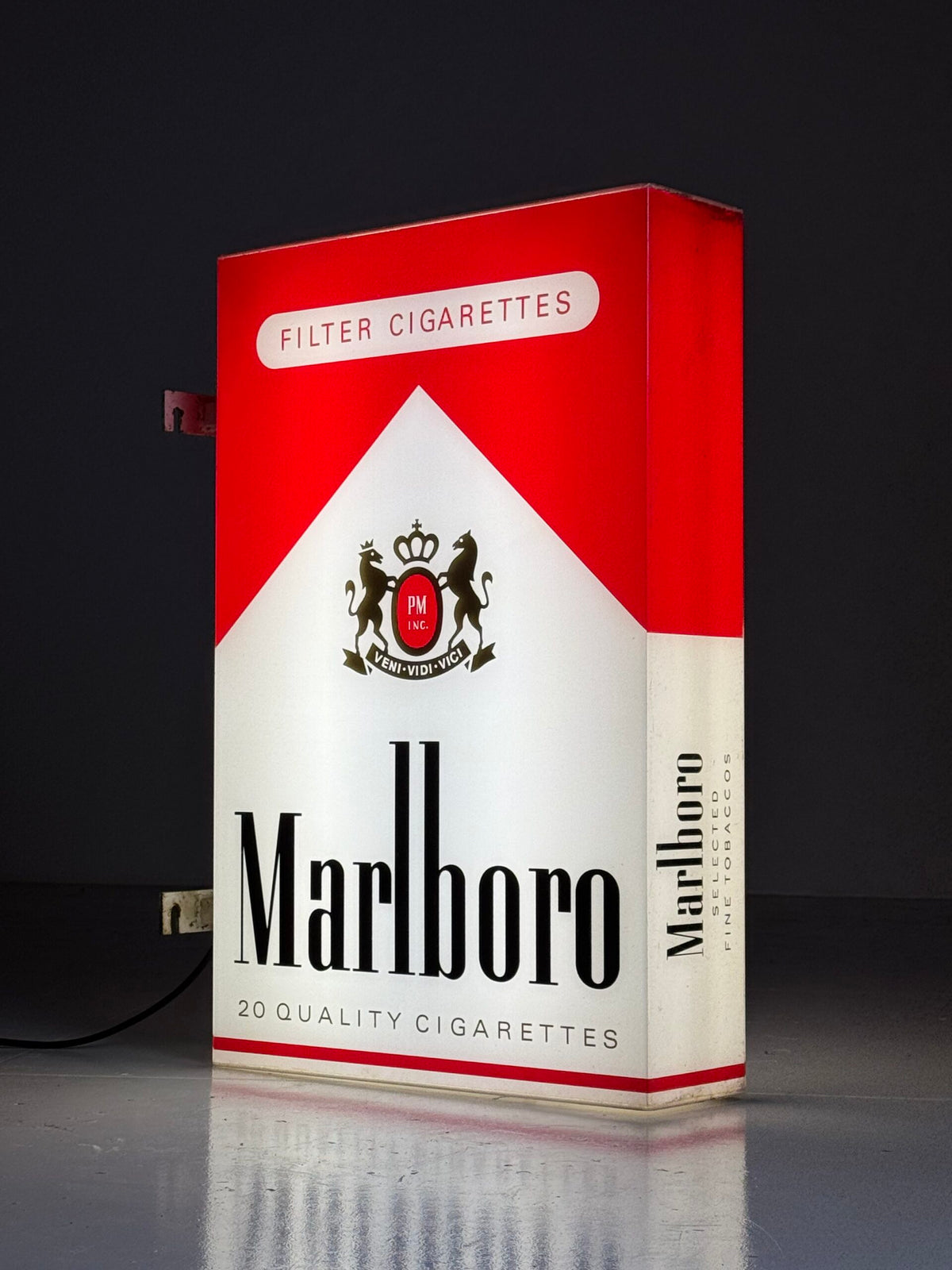 Vintage Marlboro Illuminated Advertising Light Box, 1980s to 1990s, photo 16