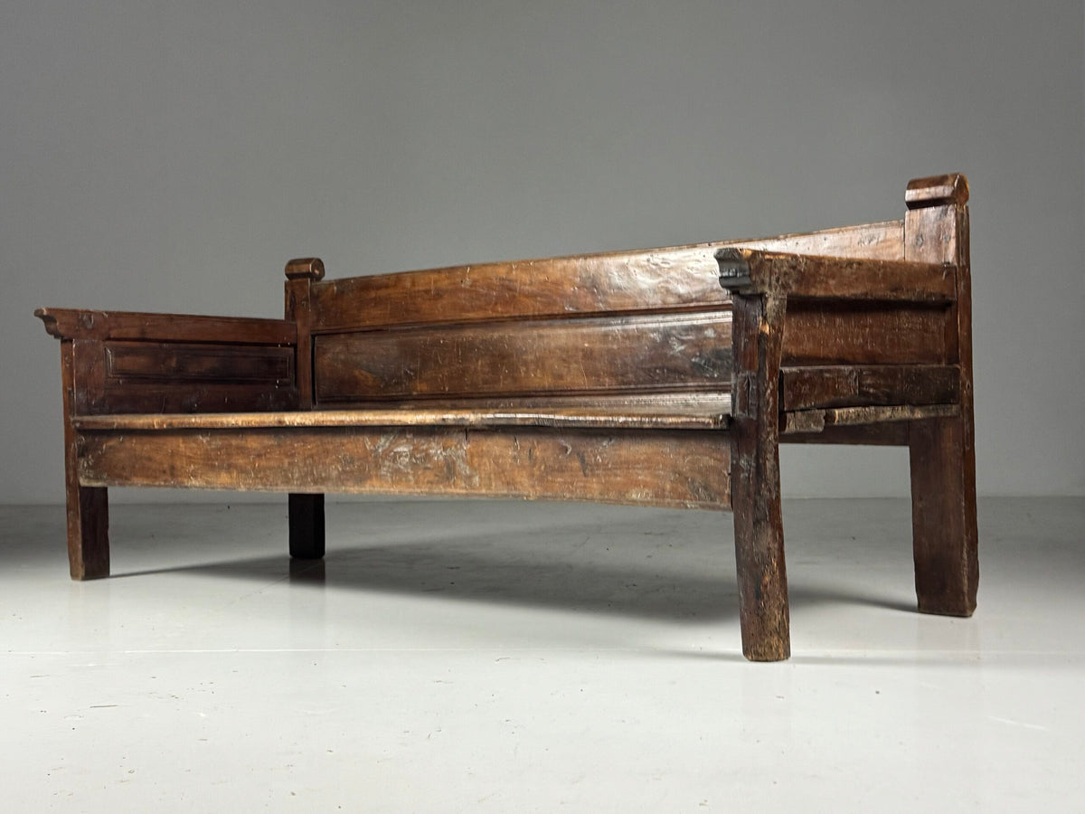 Spanish Walnut Bench, 18th Century, photo 6