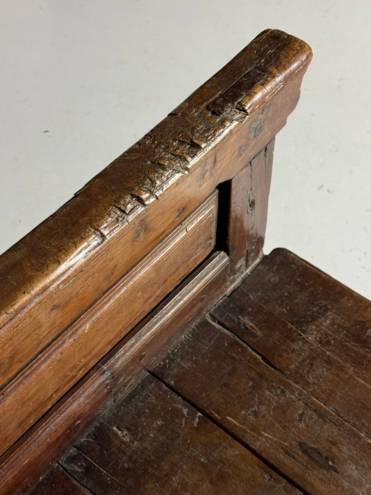Spanish Walnut Bench, 18th Century, photo 13