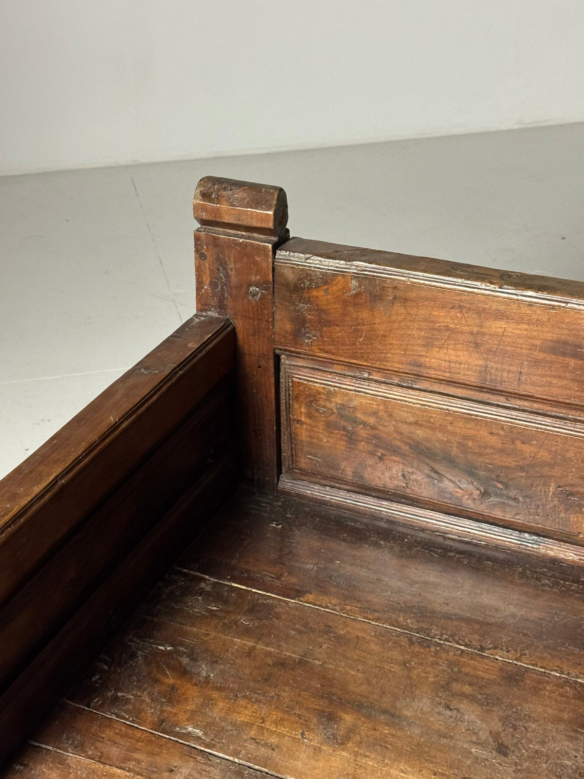 Spanish Walnut Bench, 18th Century, photo 16