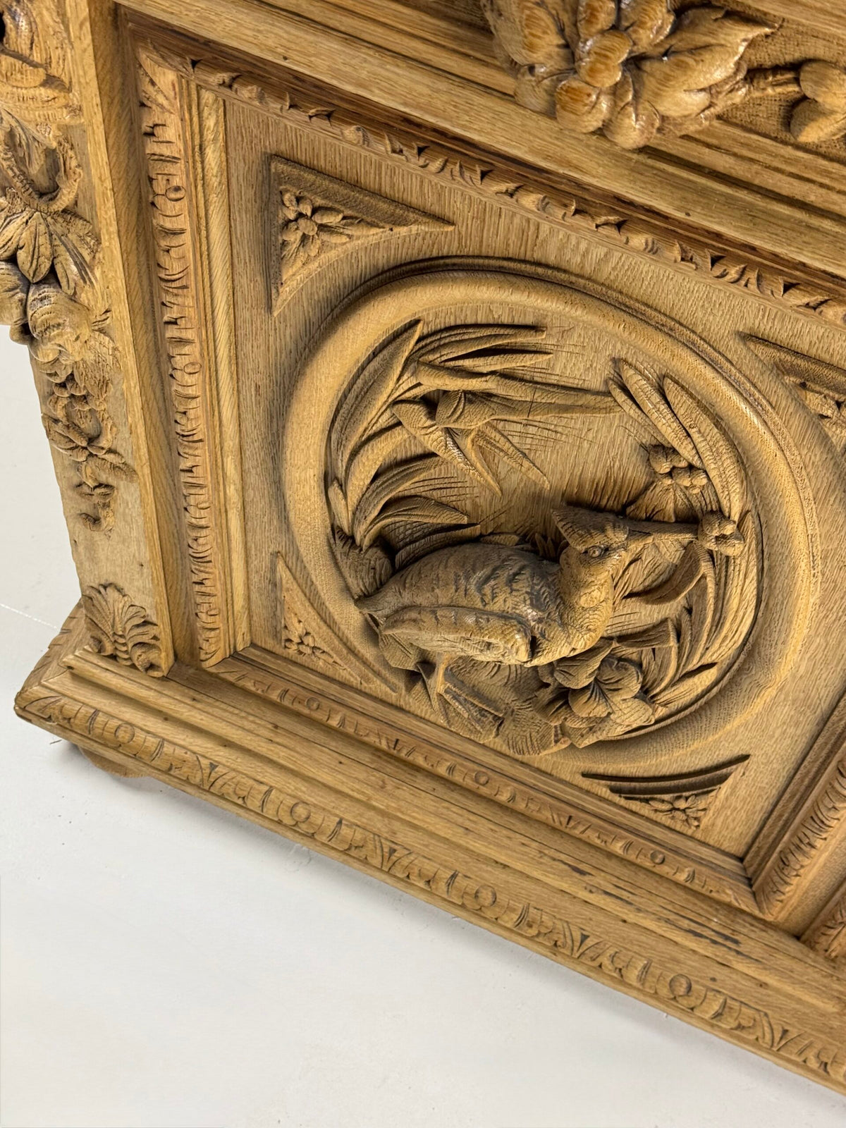 Belgian Carved Oak Buffet from Liege, 19th Century, photo 6