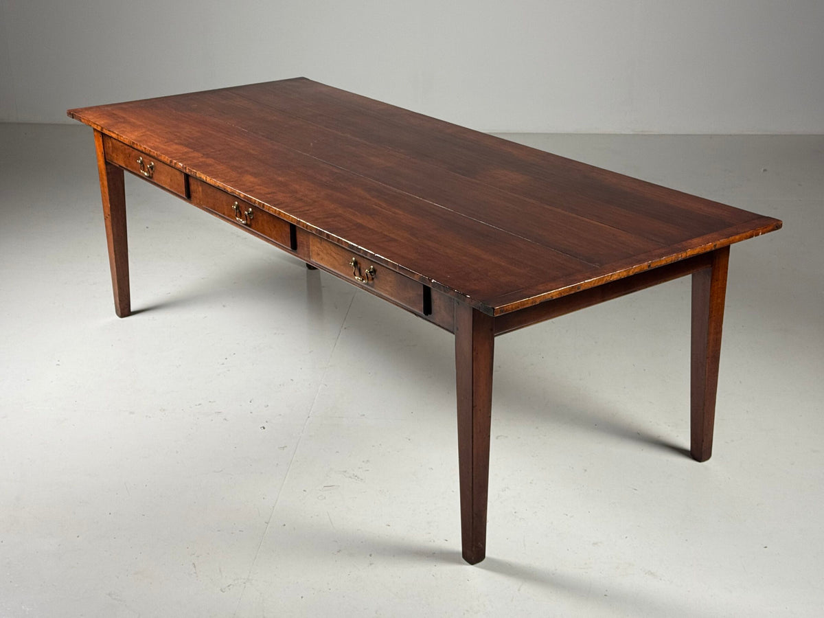 Dutch Mahogany Refectory Table, 240 cm, Mid 20th Century, photo 14