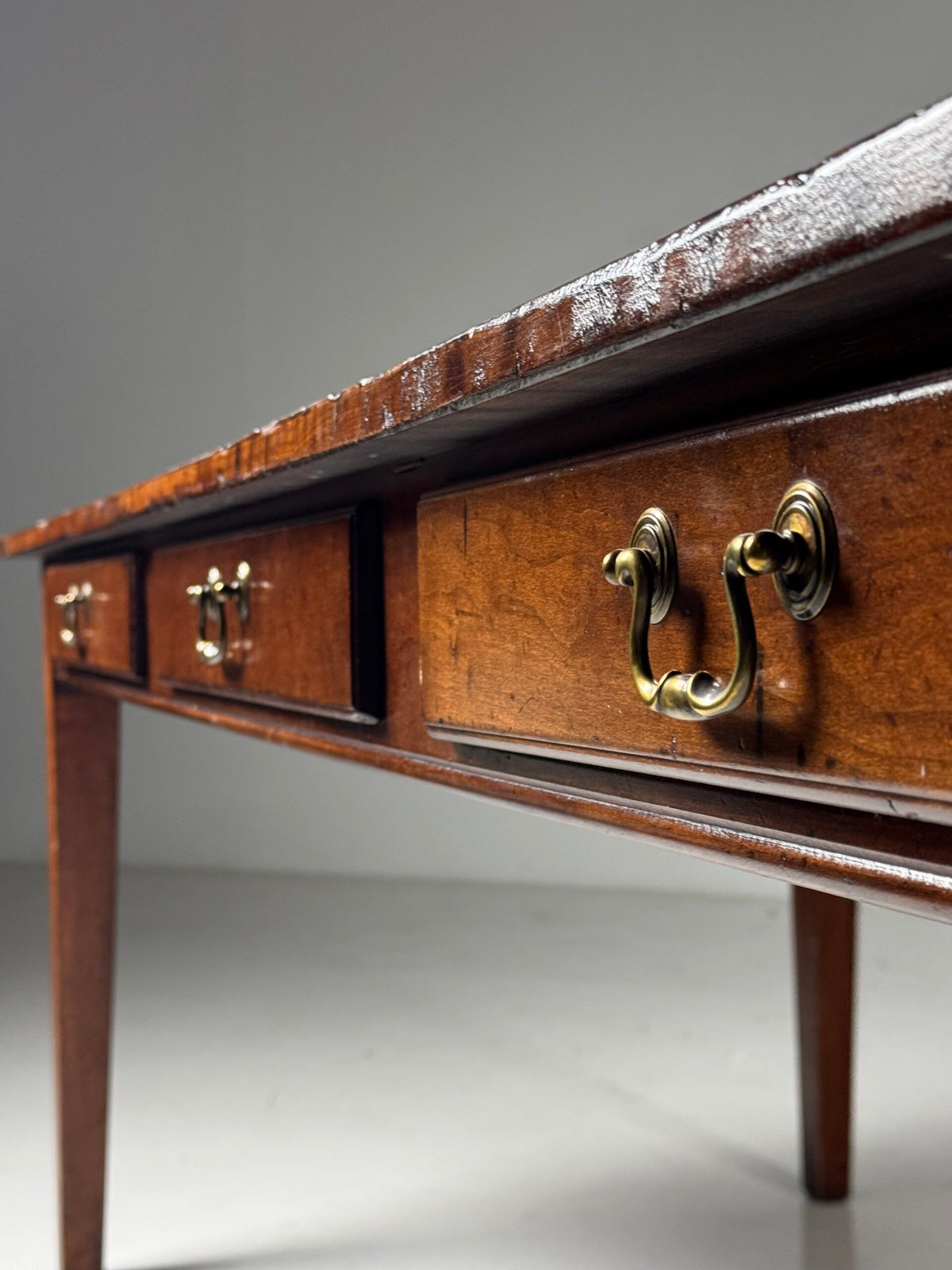 Dutch Mahogany Refectory Table, 240 cm, Mid 20th Century, photo 13