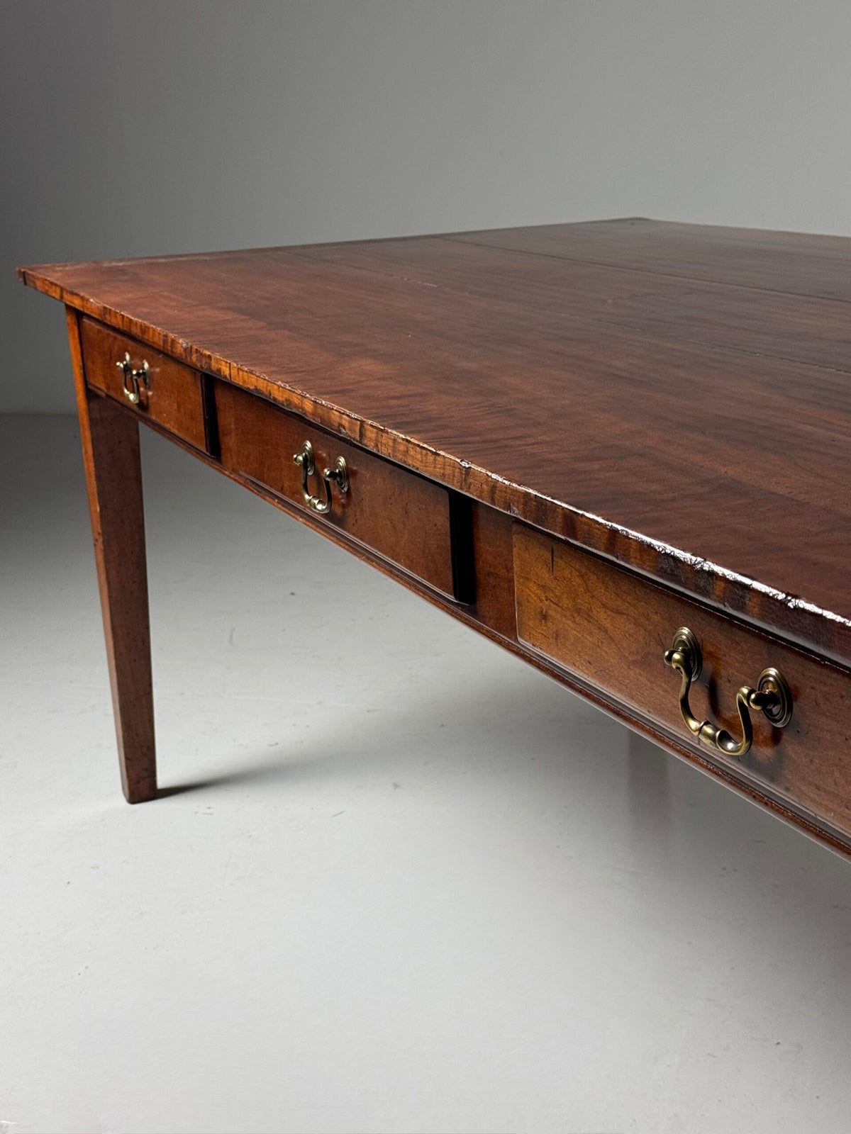 Dutch Mahogany Refectory Table, 240 cm, Mid 20th Century, photo 12