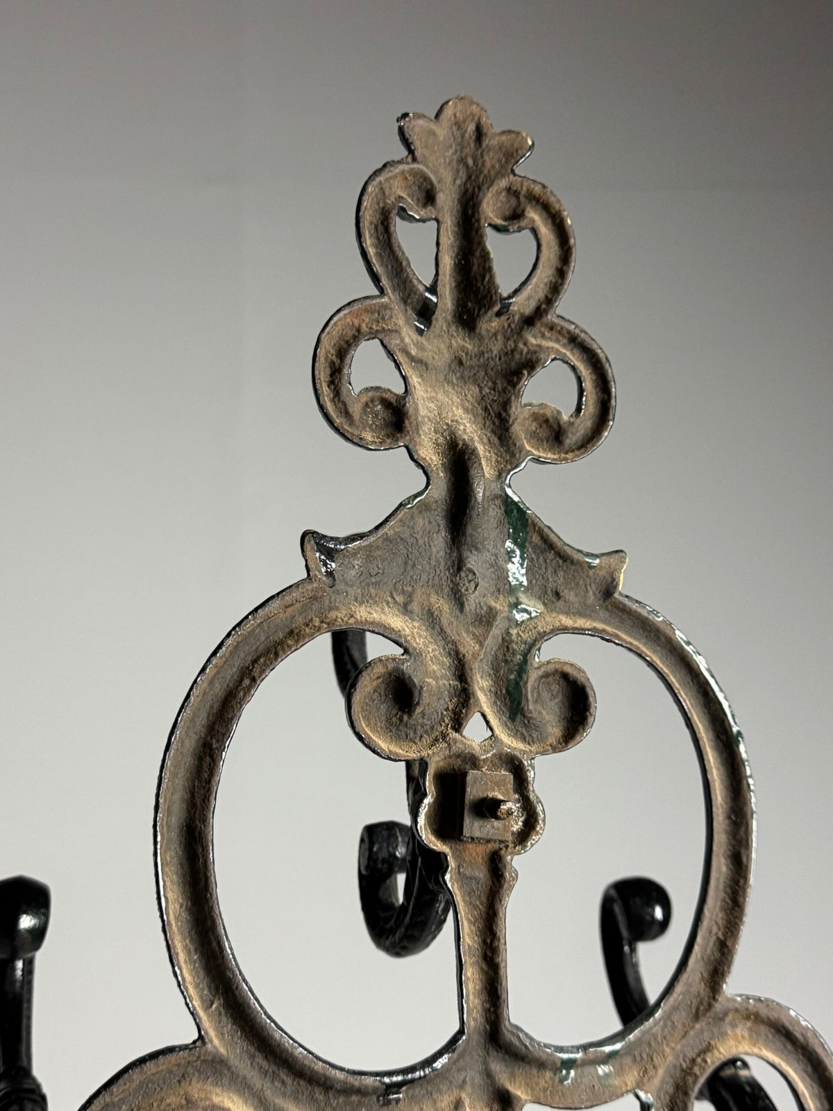 French Cast Iron Hall Stand with Umbrella Holder, 19th Century, photo 27