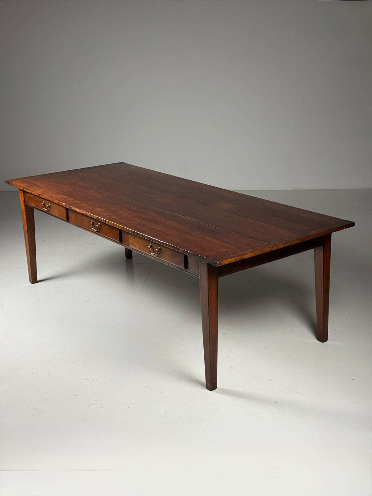 Dutch Mahogany Refectory Table, 240 cm, Mid 20th Century, photo 1
