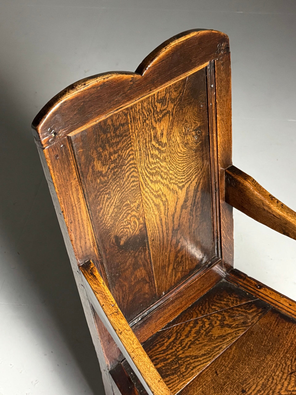 English Oak Chair, 1650 to 1670, photo 25
