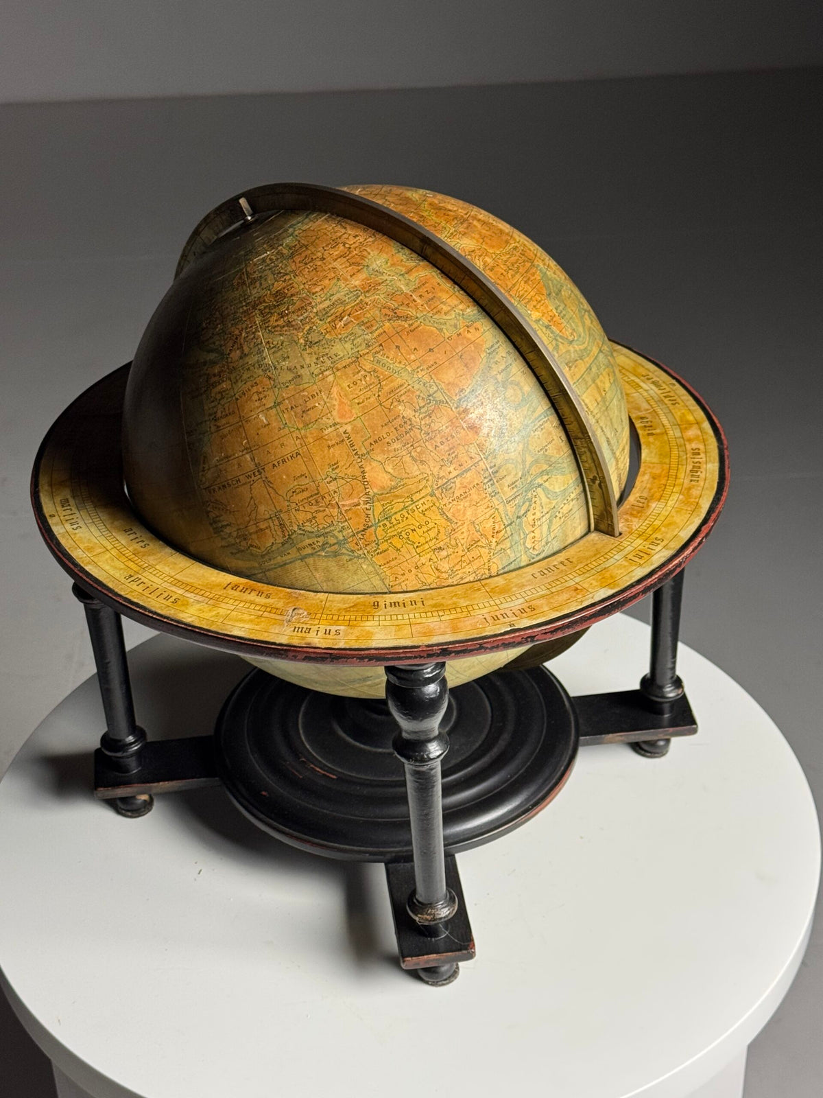 Early 20th Century Globe by G. Thomas, Paris, photo 18