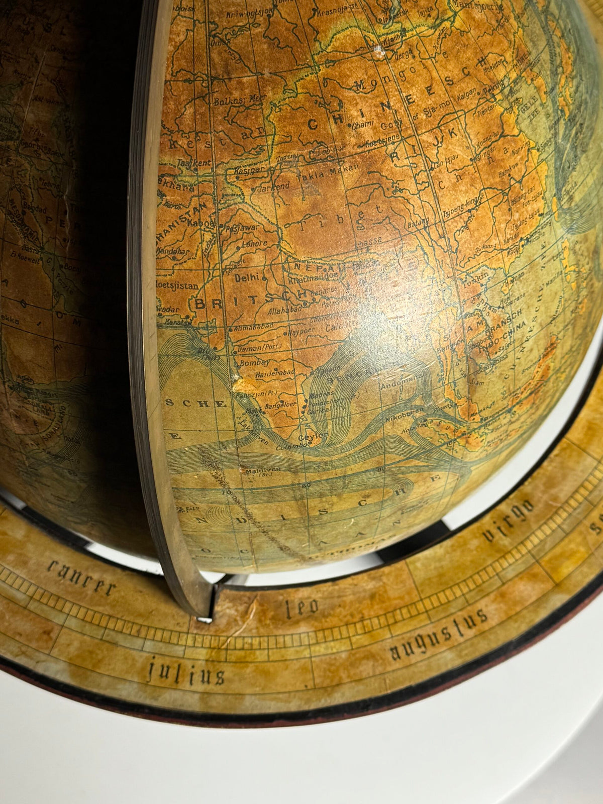 Early 20th Century Globe by G. Thomas, Paris, photo 11