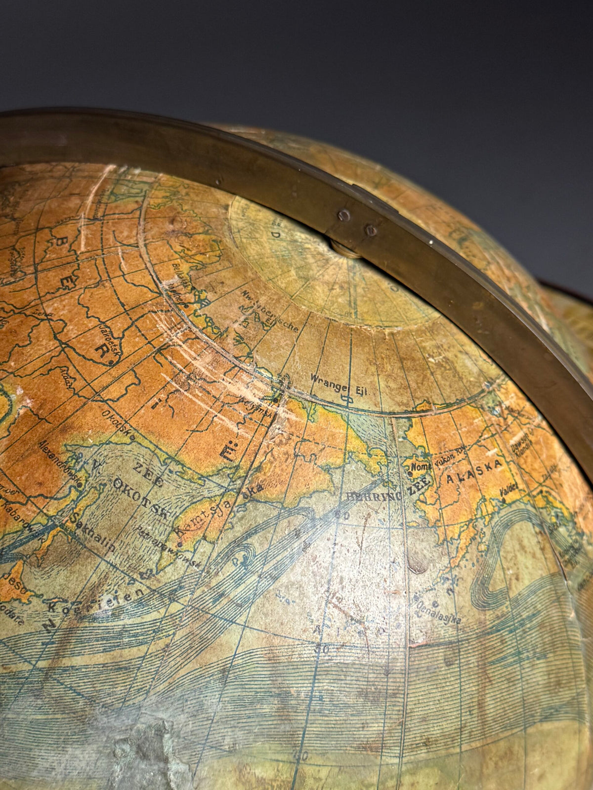 Early 20th Century Globe by G. Thomas, Paris, photo 9