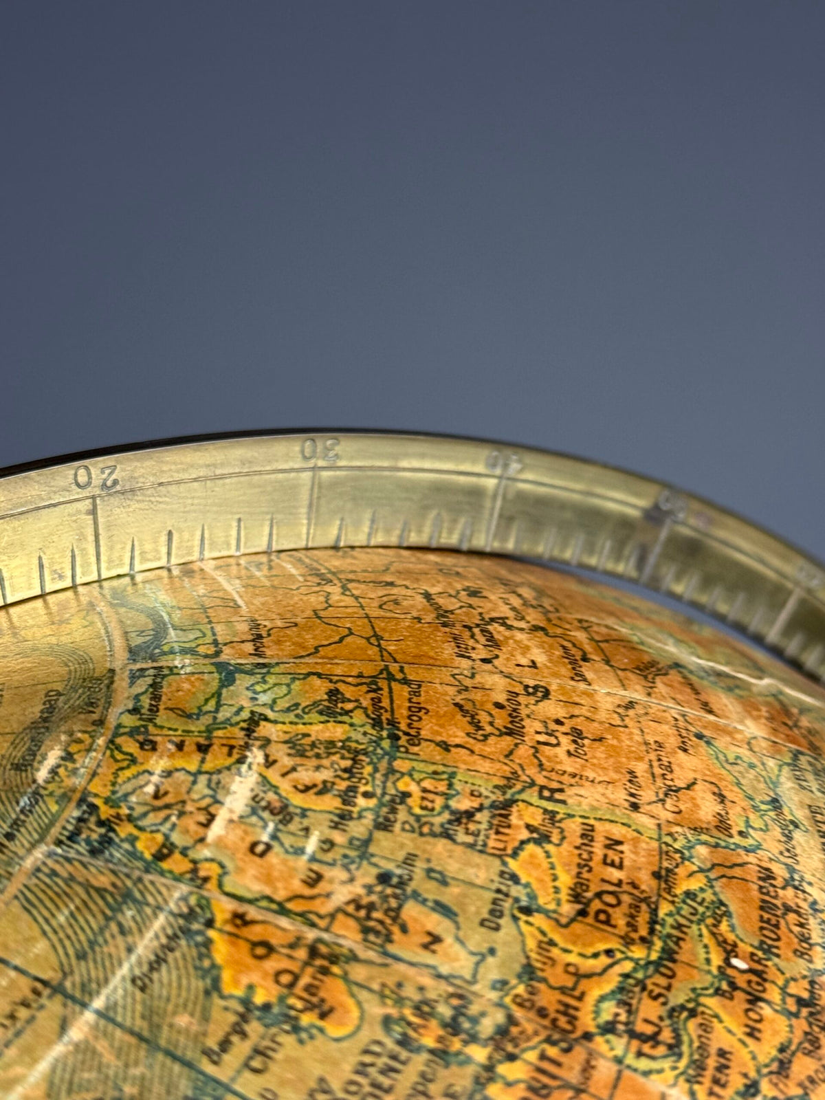 Early 20th Century Globe by G. Thomas, Paris, photo 5