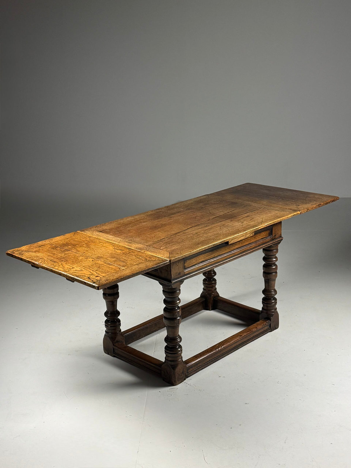 English Oak Extending Table, circa 1700, photo 10