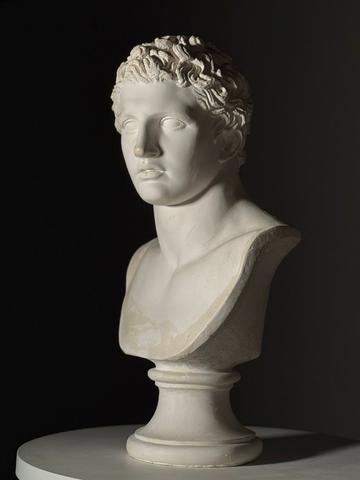 Plaster Bust of Meleager, Late 20th Century, photo 14