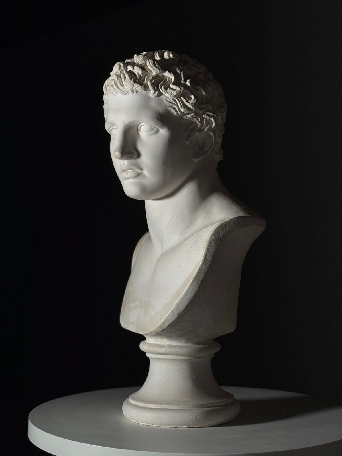 Plaster Bust of Meleager, Late 20th Century, photo 13