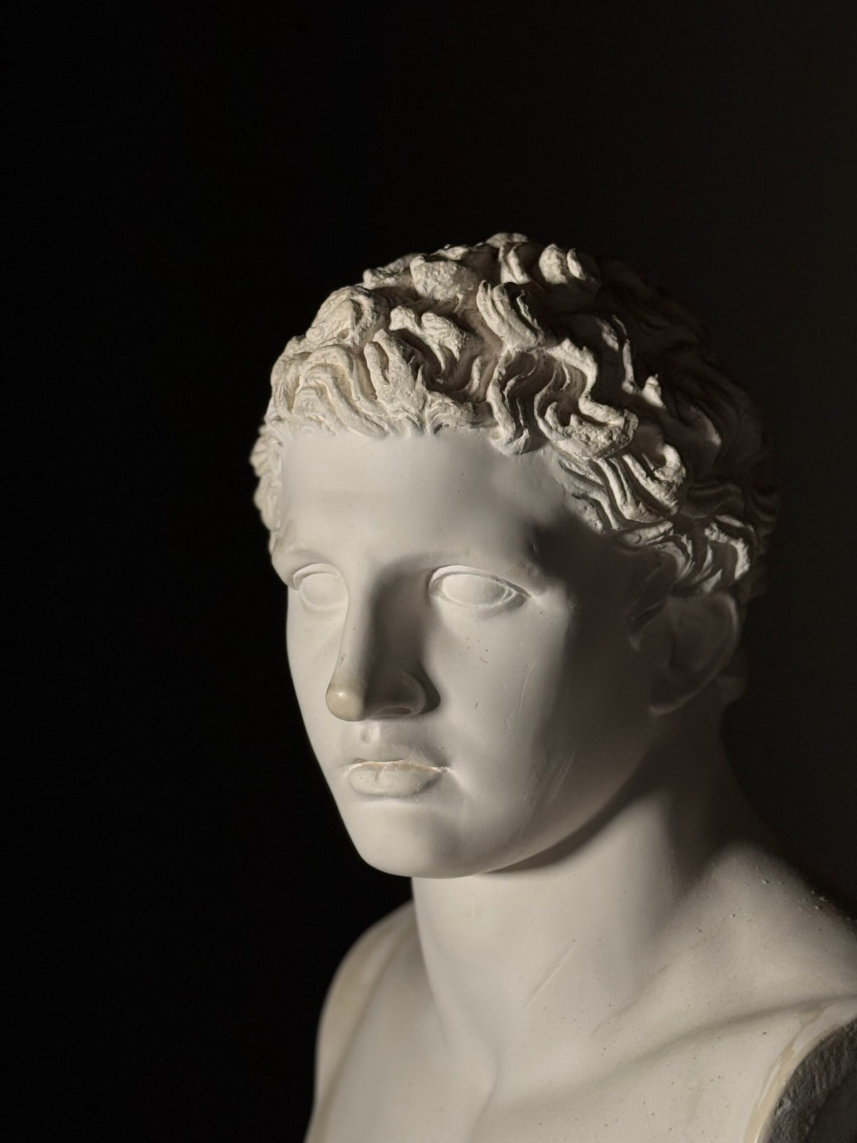 Plaster Bust of Meleager, Late 20th Century, photo 11
