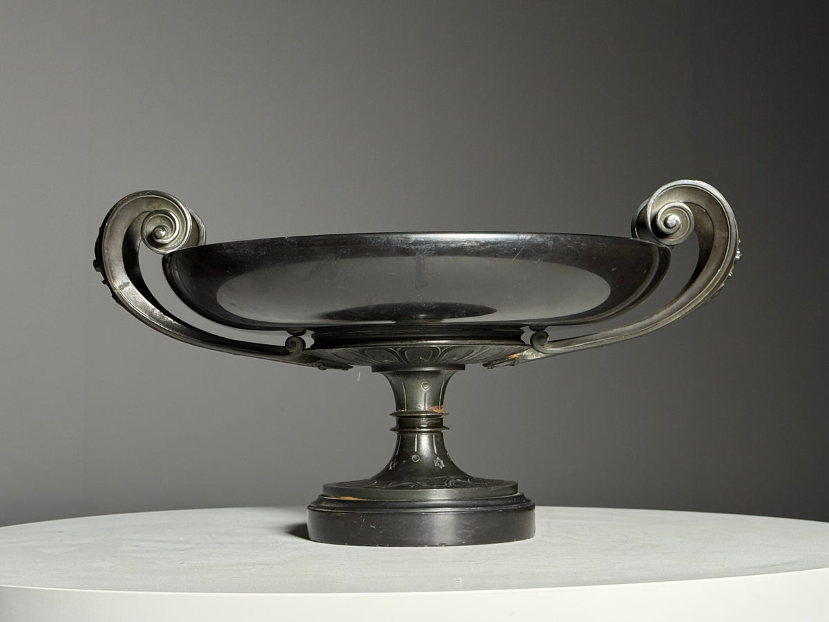 Bronze and Slate Tazza by Ferdinand Levillain, c. 1860, photo 16