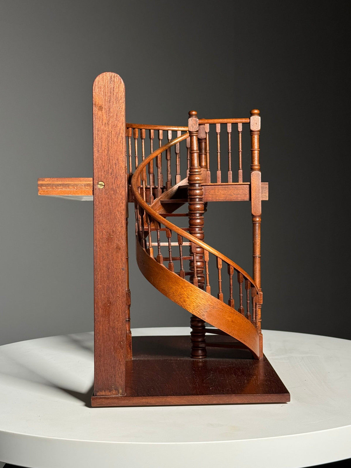 Wooden Staircase Architectural Model with Herringbone Floor, photo 12