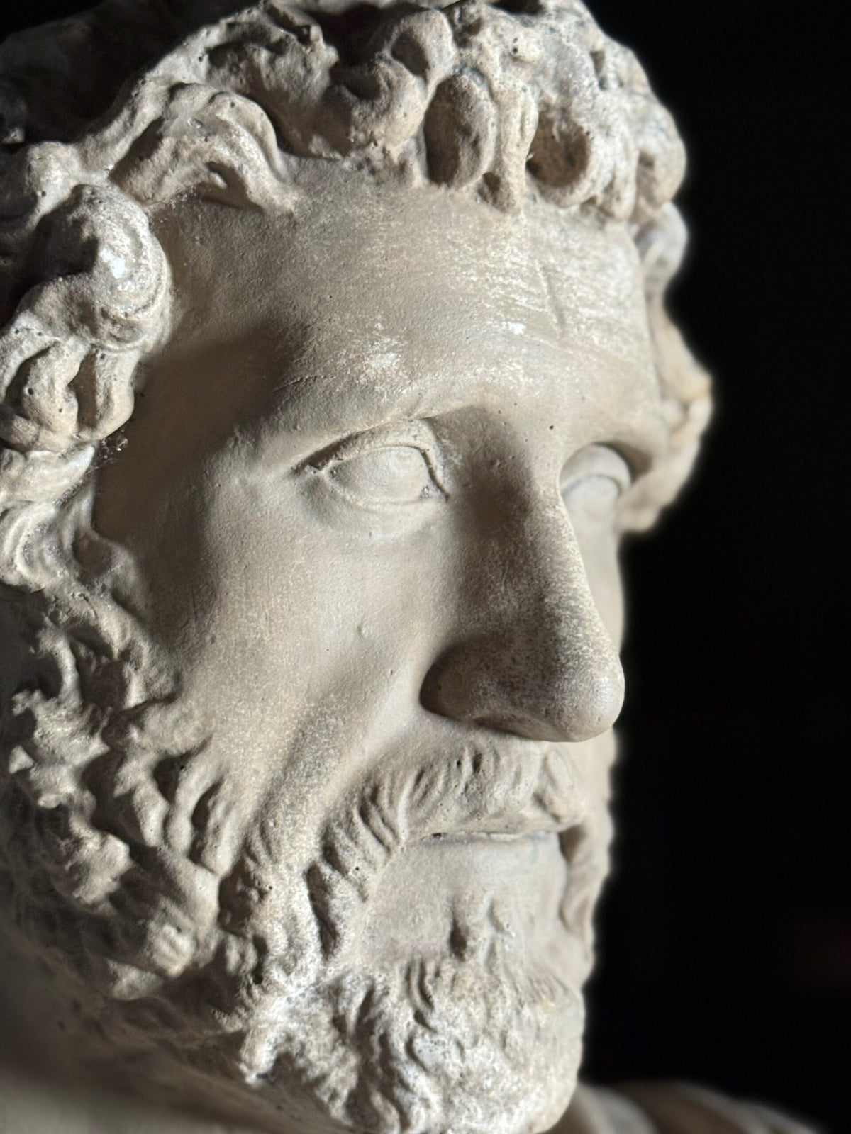Life-size Bust of Emperor Antoninus Pius on Pedestal, photo 17