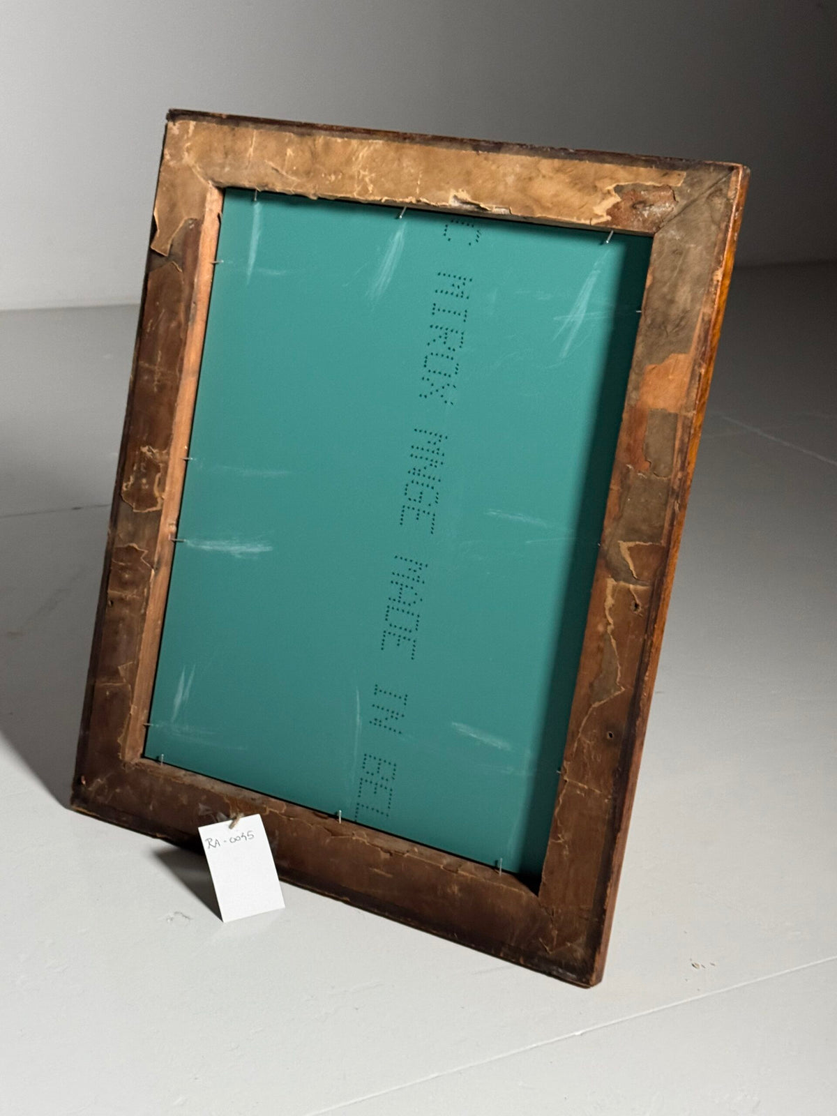 Pair of Burr Wood Veneer Mirrors, Early 1900s, photo 7