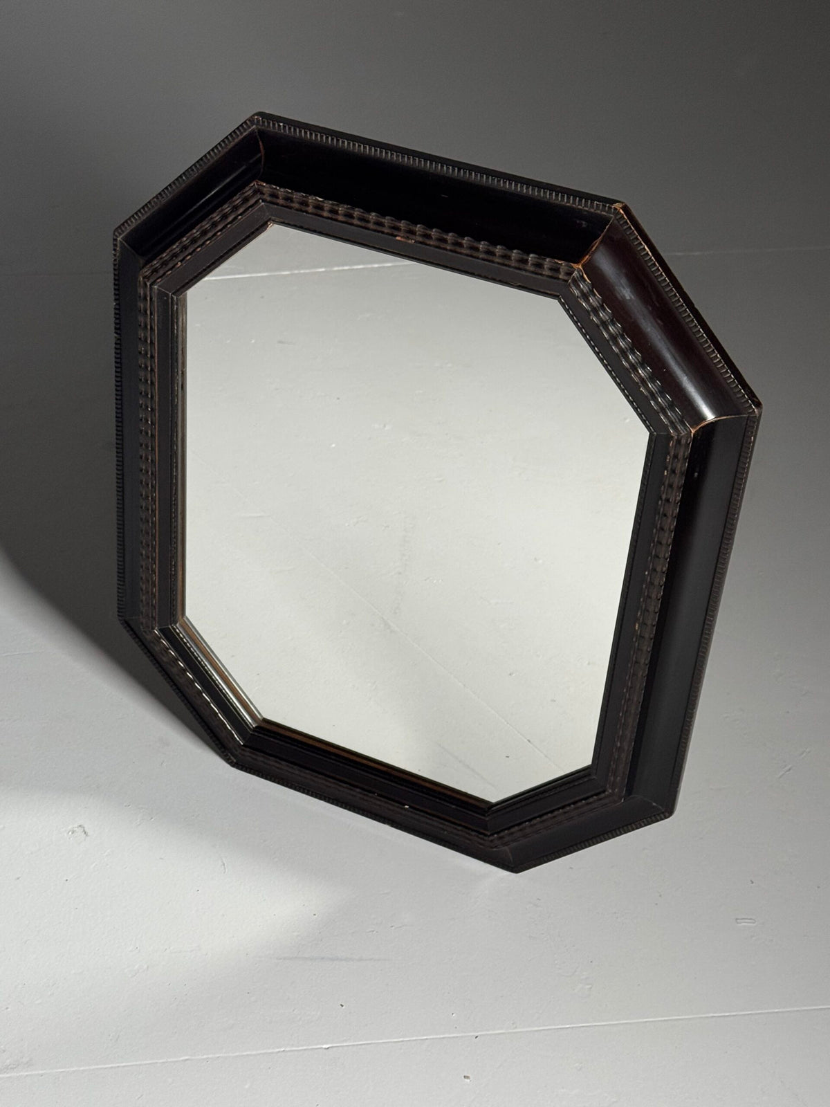 Octagonal Ripple Frame Mirror, photo 9