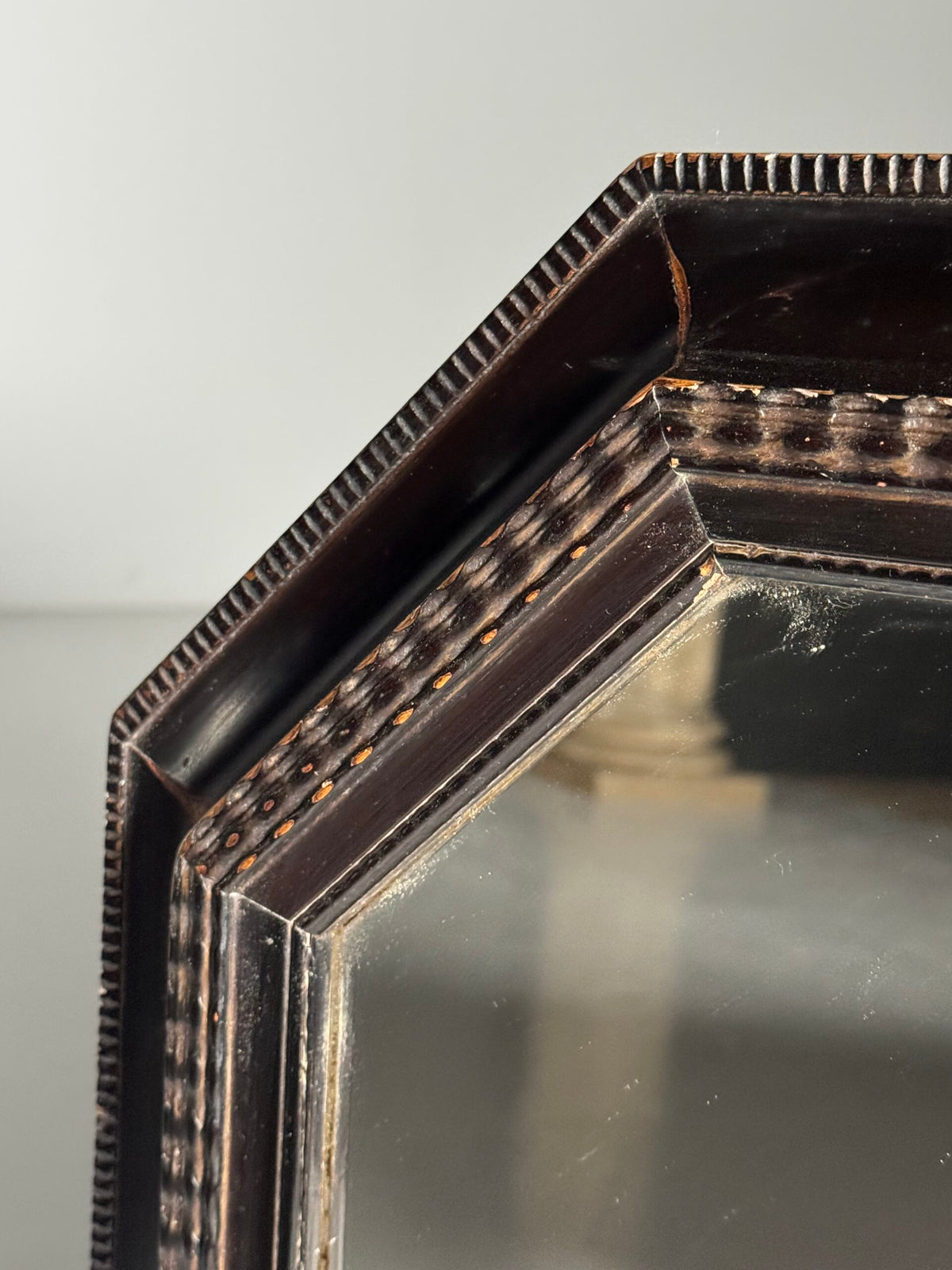 Octagonal Ripple Frame Mirror, photo 6