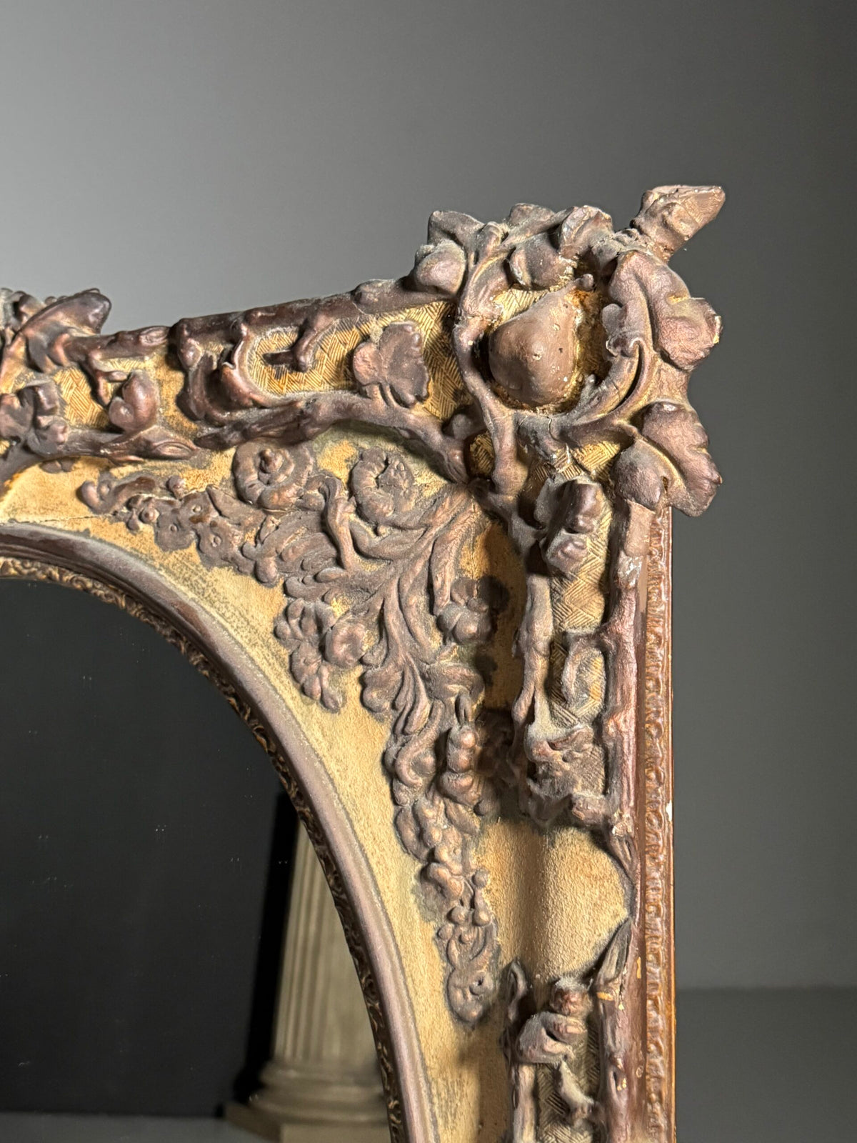 Baroque Style Mirror, 19th Century, Probably The Hague, photo 15