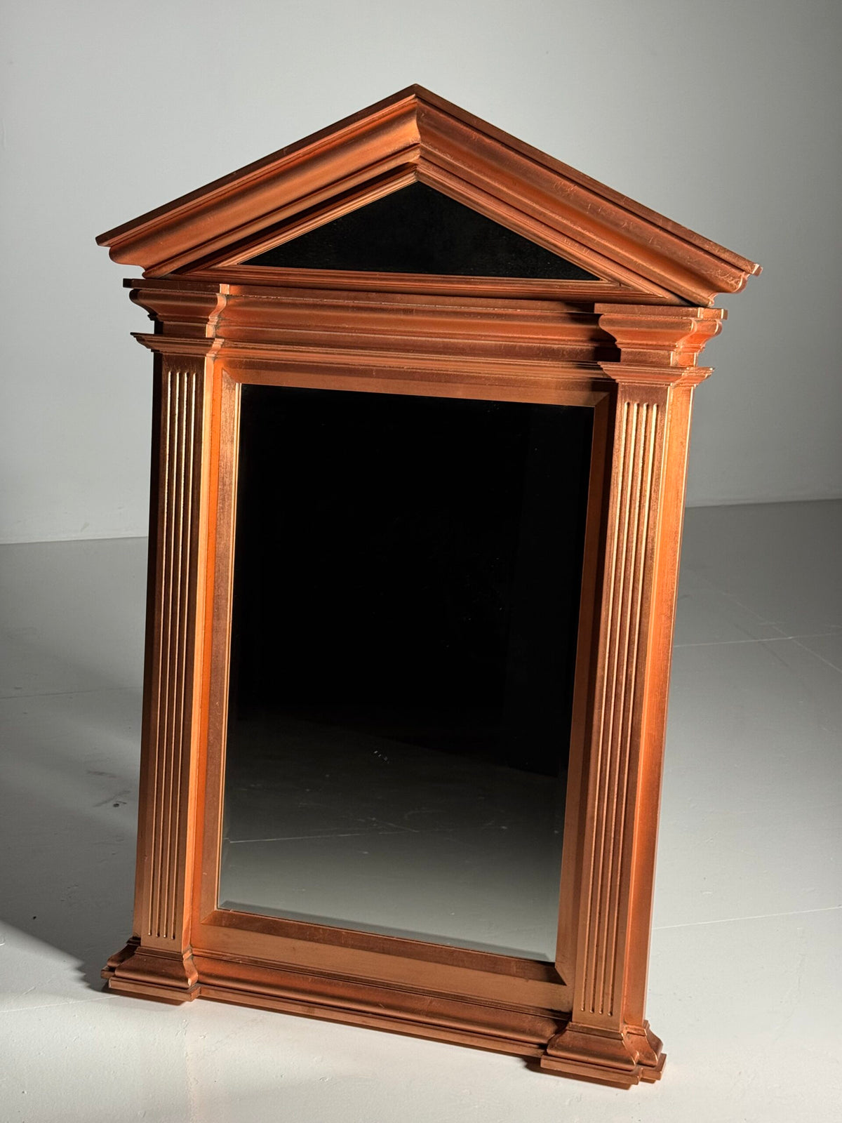 Neoclassical Copper Coloured Mirror, England, Late 20th Century, photo 10
