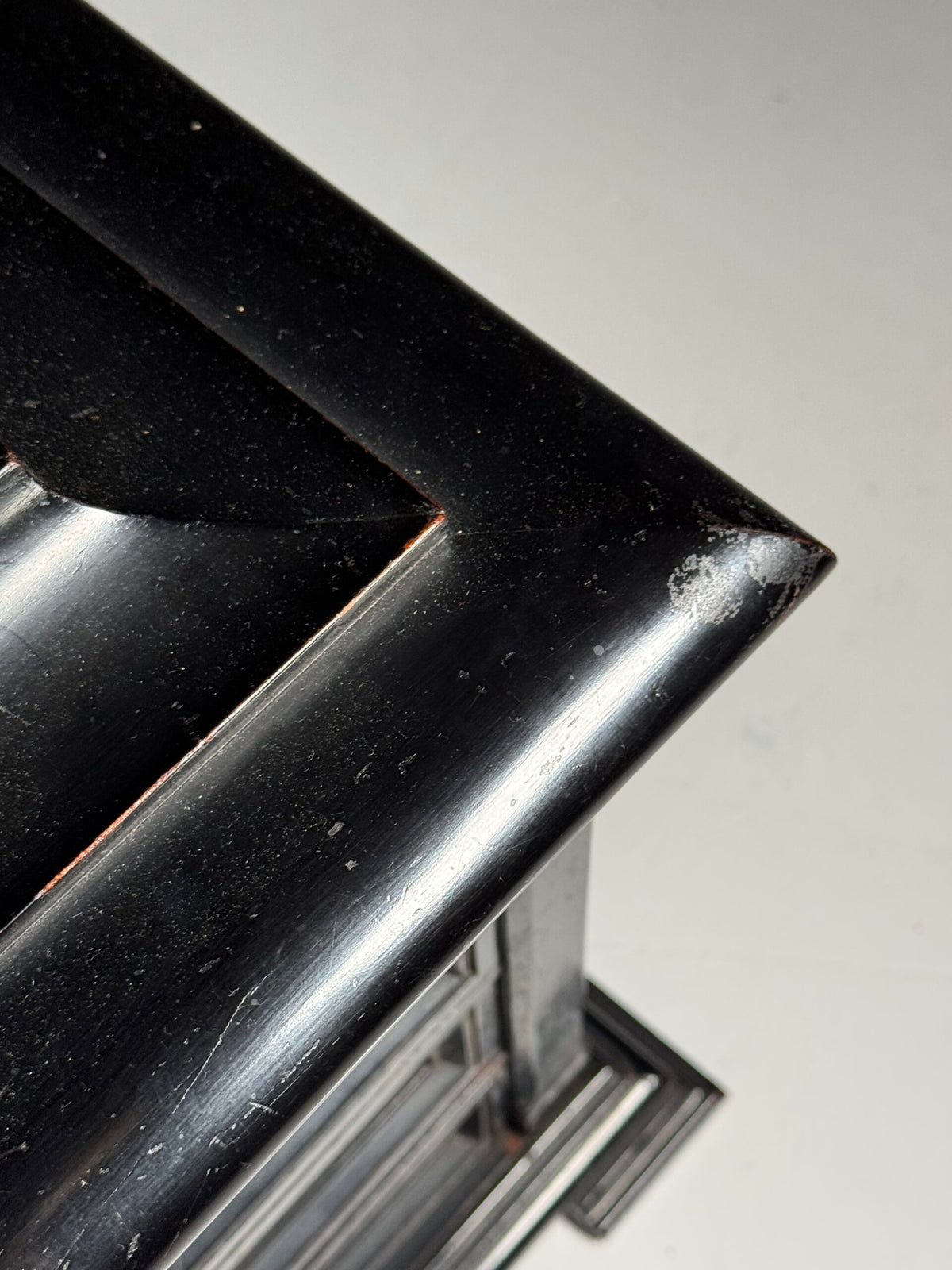 Black Lacquered Jewellery Cabinet, Belgium c. 1880, photo 5
