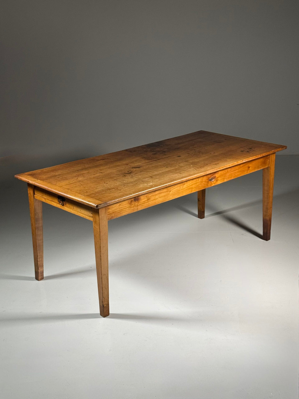 French Farmhouse Dining Table, 188 cm, Early 19th Century, photo 6