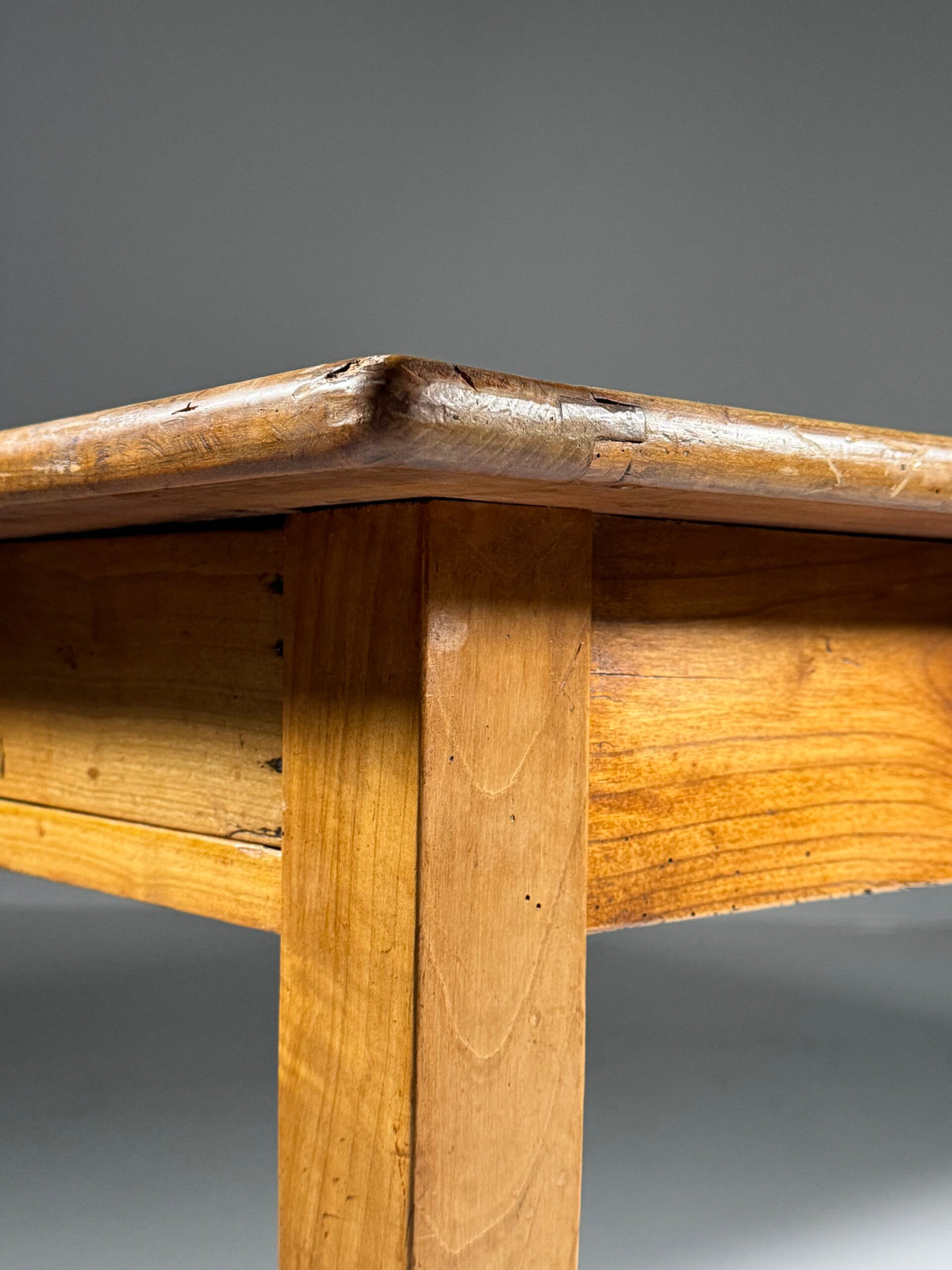 French Farmhouse Dining Table, 188 cm, Early 19th Century, photo 12