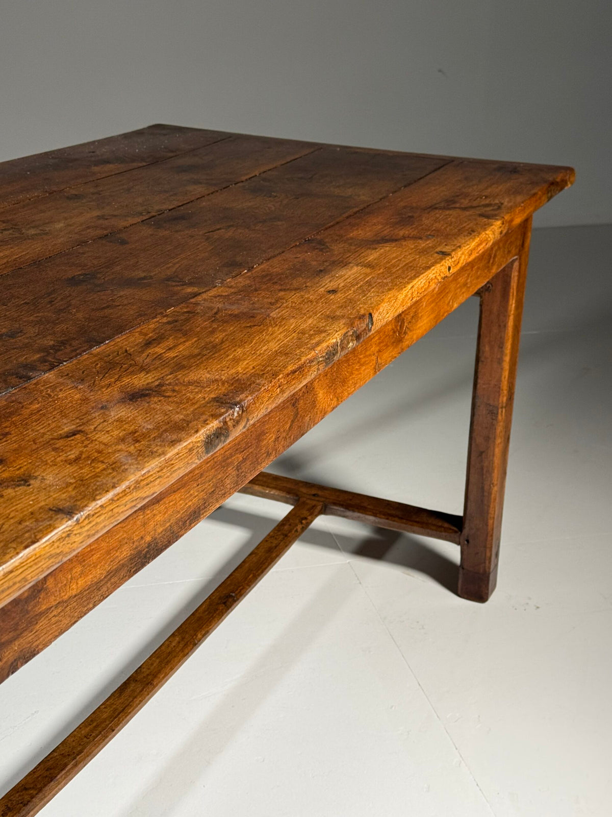 French Farmhouse Dining Table, 197 cm, Early 19th Century, photo 6