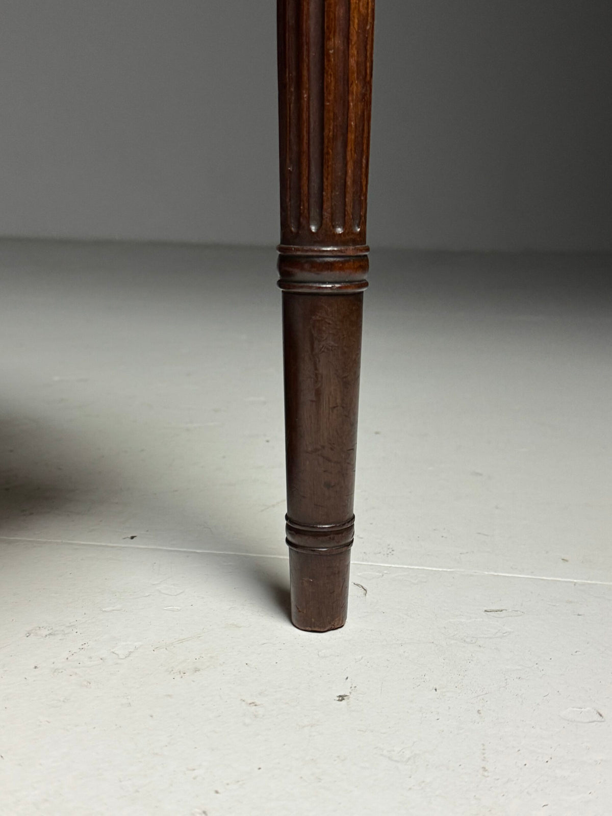 French Leather Armchair with Mahogany Frame, Late 19th Century, photo 15