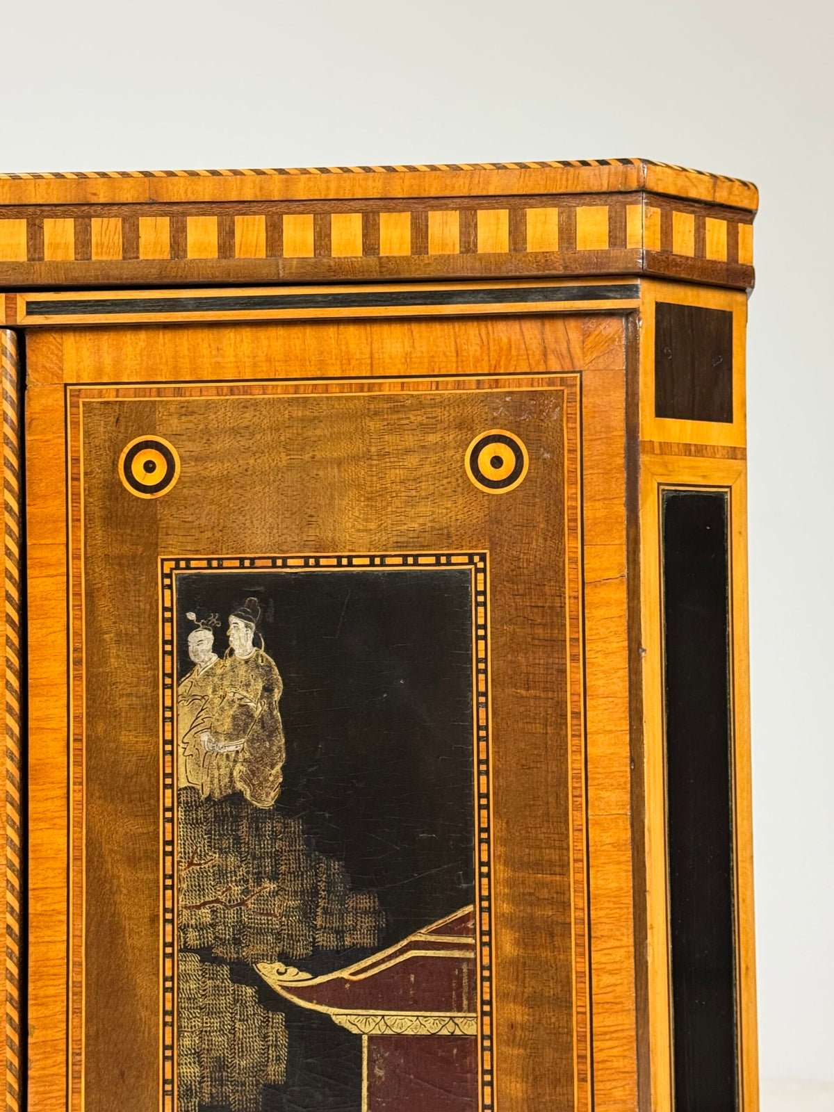 Dutch Louis XVI Fold-Over Buffet, circa 1790 to 1800, photo 30