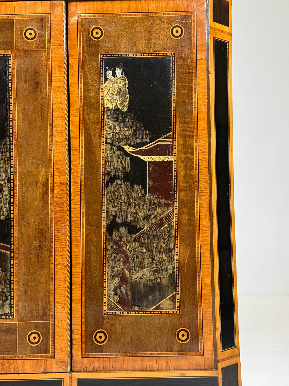 Dutch Louis XVI Fold-Over Buffet, circa 1790 to 1800, photo 29