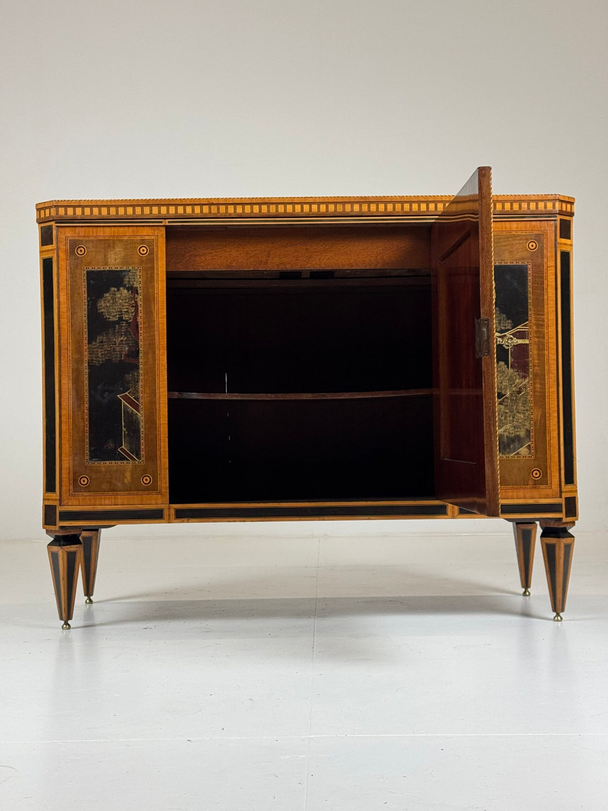 Dutch Louis XVI Fold-Over Buffet, circa 1790 to 1800, photo 24