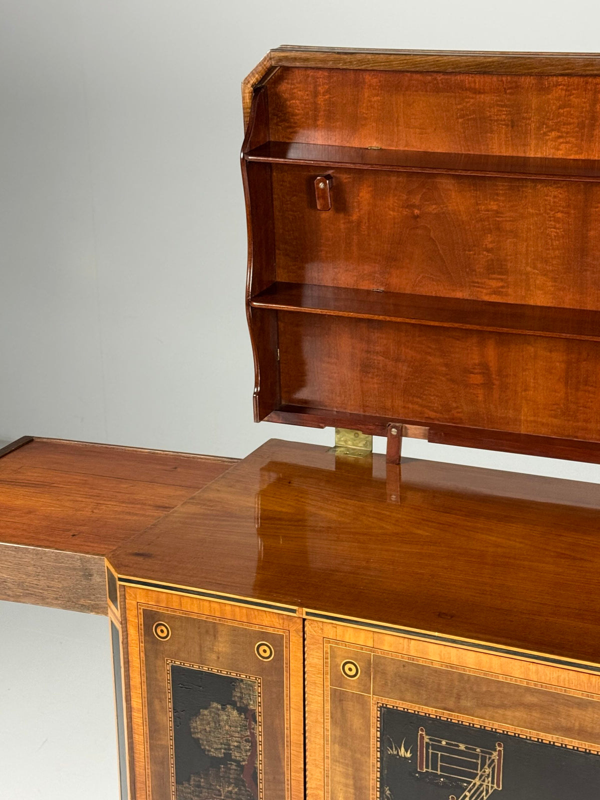 Dutch Louis XVI Fold-Over Buffet, circa 1790 to 1800, photo 15