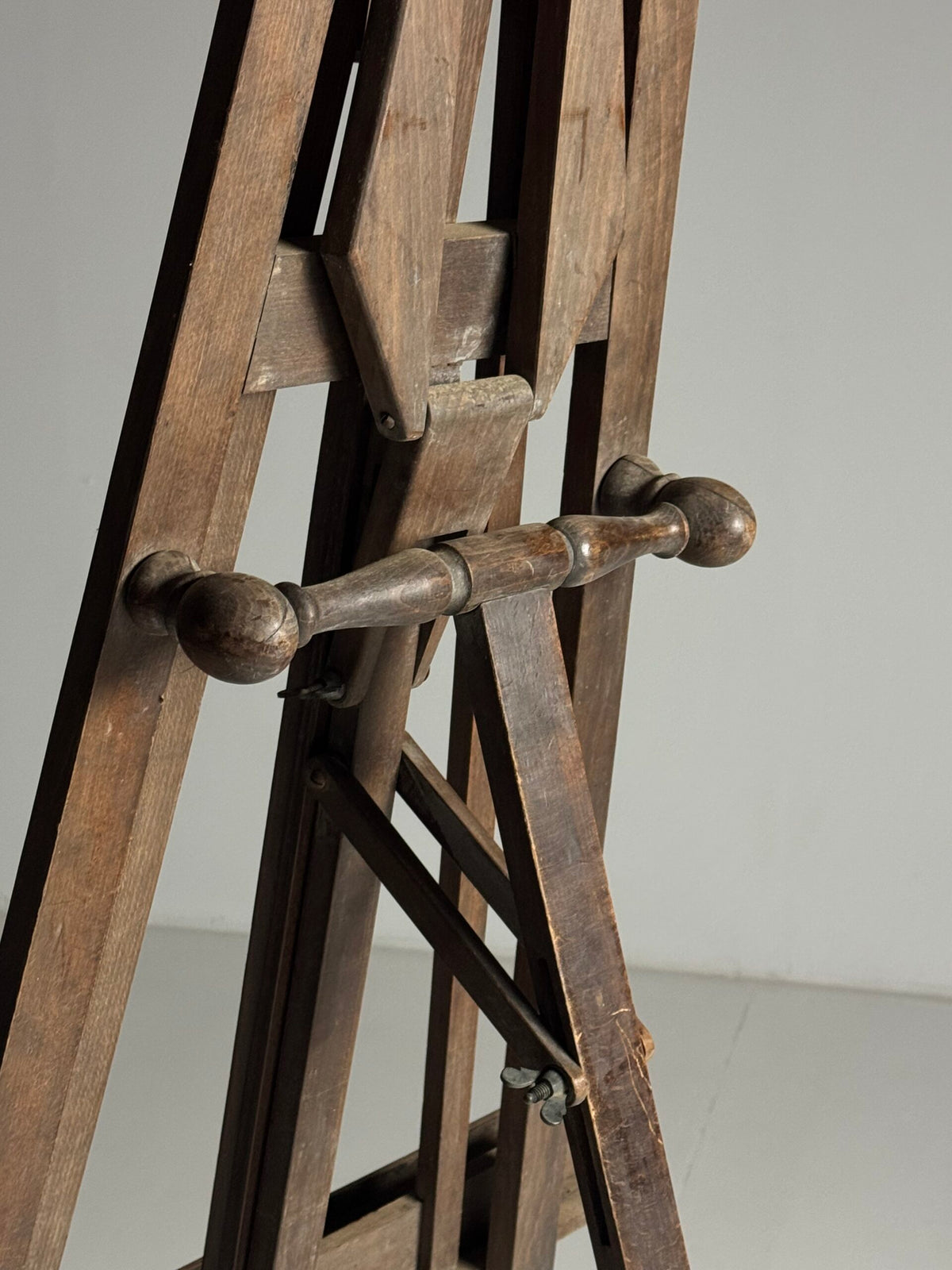 French Oak Artist's Easel, Early 20th Century, photo 9
