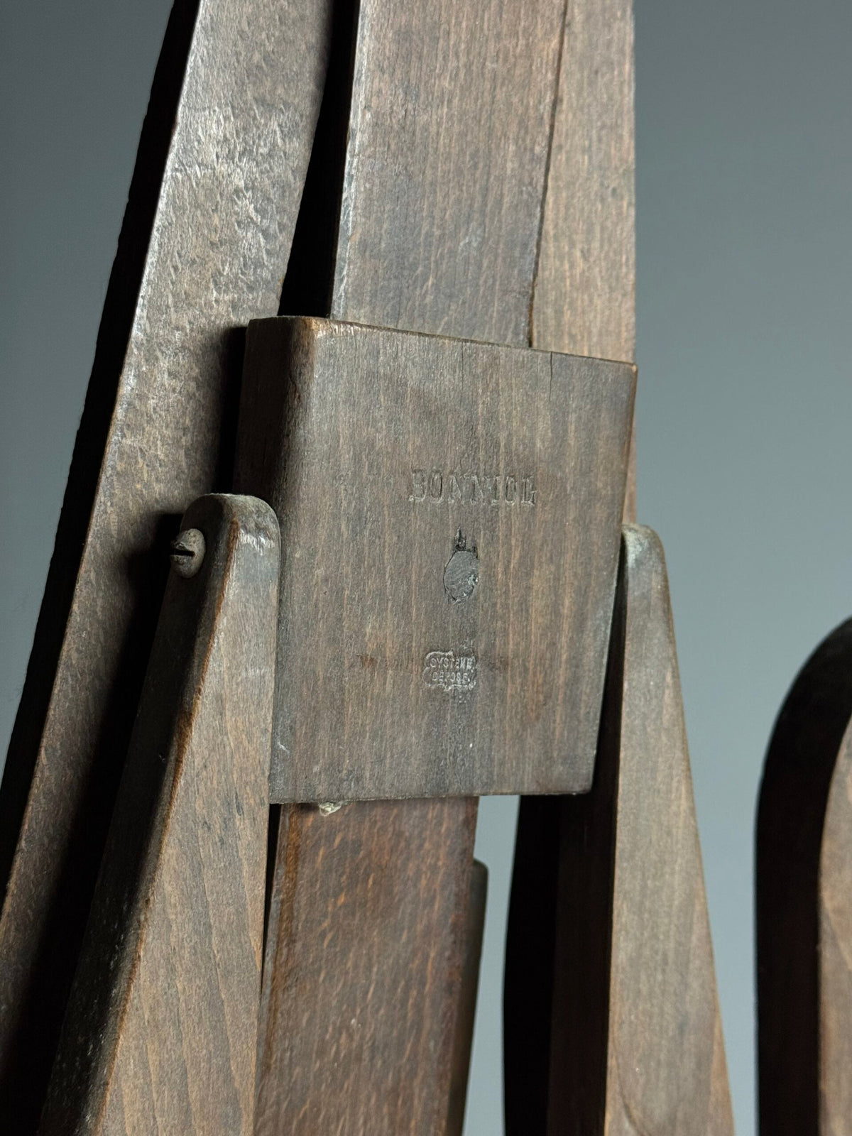 French Oak Artist's Easel, Early 20th Century, photo 7