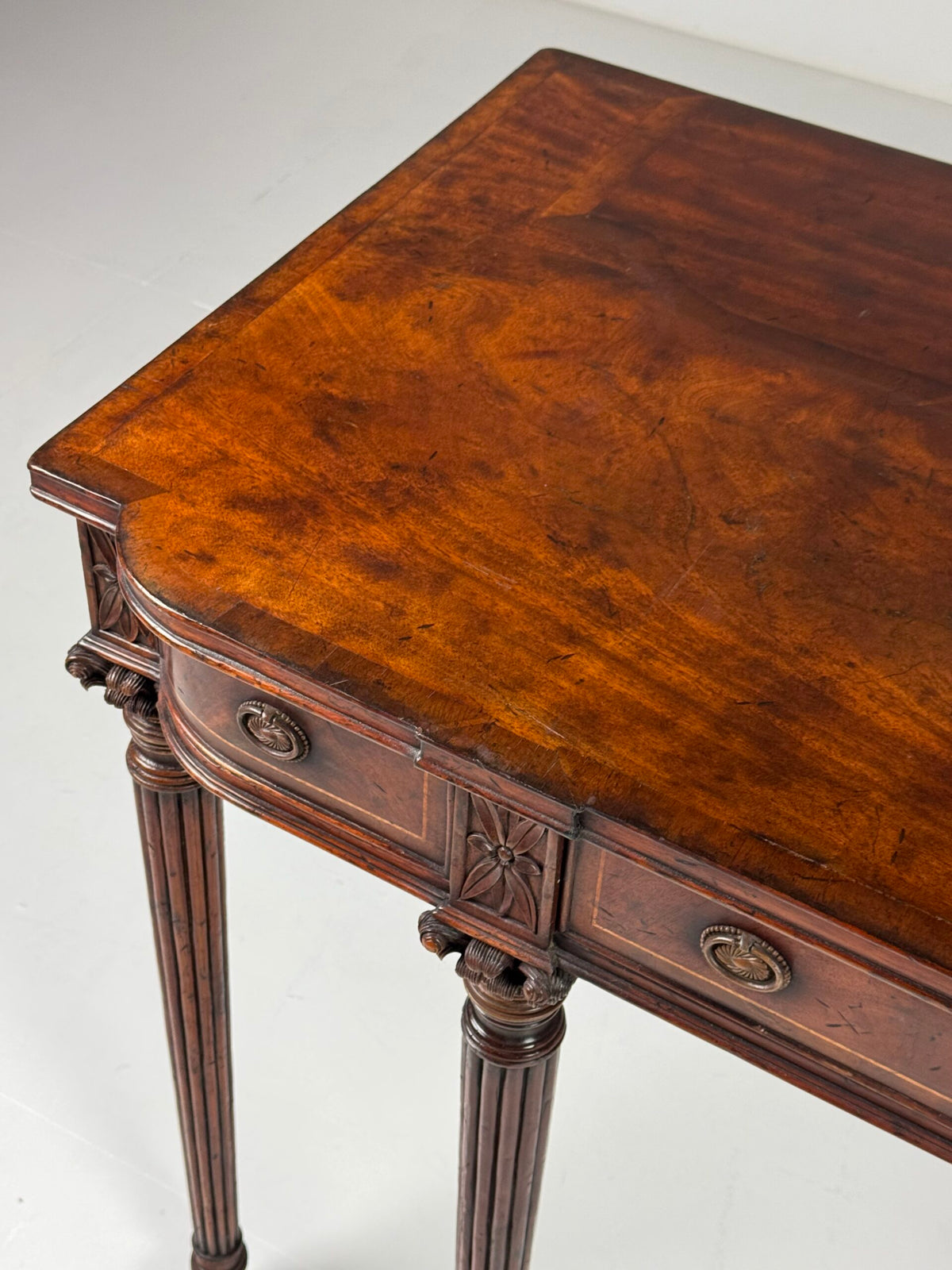 English Regency Style Mahogany Sideboard, Late 20th Century, photo 11