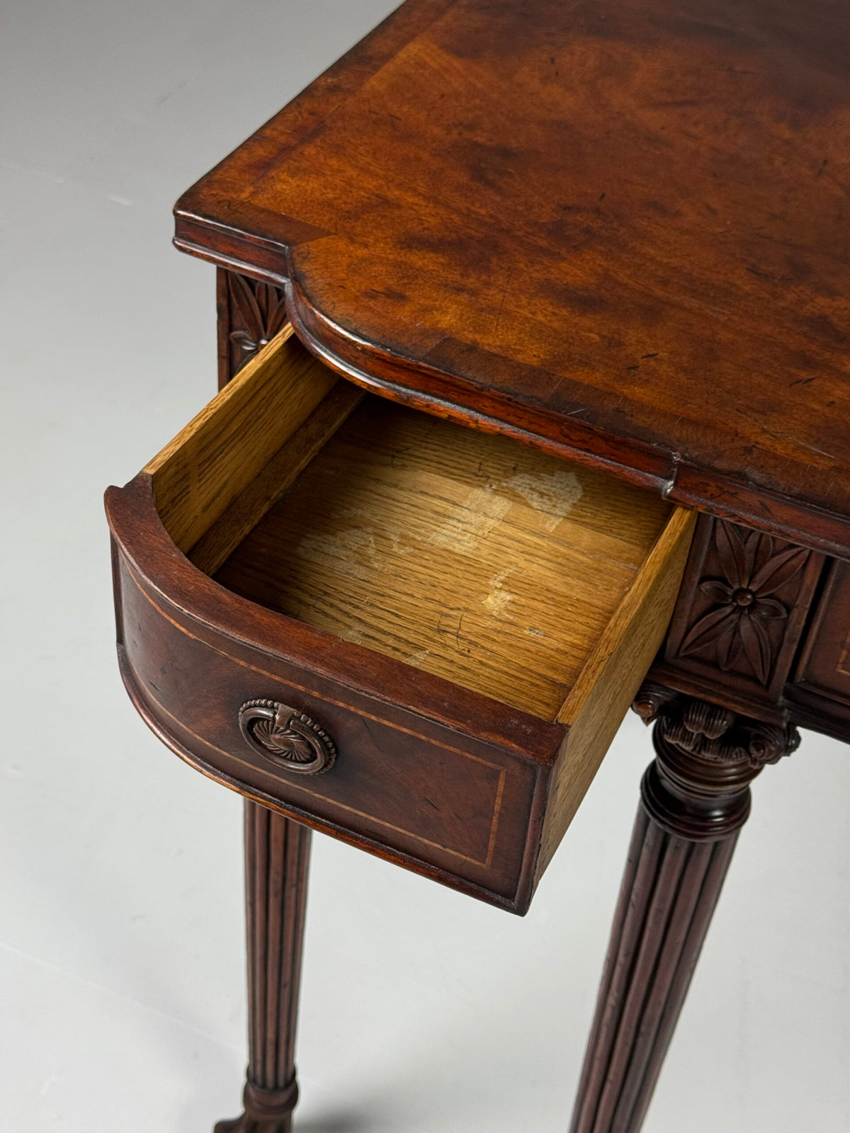 English Regency Style Mahogany Sideboard, Late 20th Century, photo 13